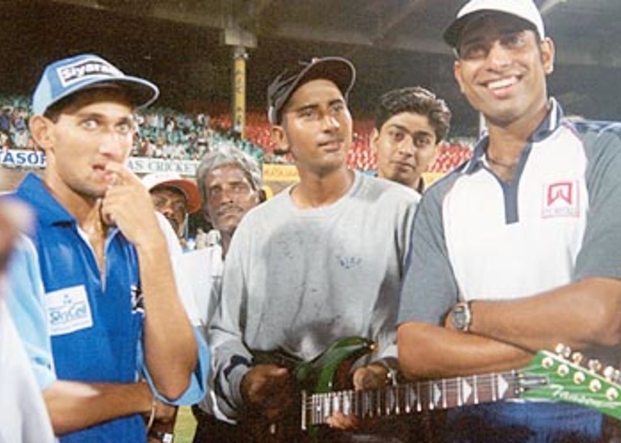 India, India-Australia Exhibition Match 2001, Siyaram Cup (Gujarat Relief Fund One-Day), MA Chidambaram Stadium, Chepauk, Chennai.