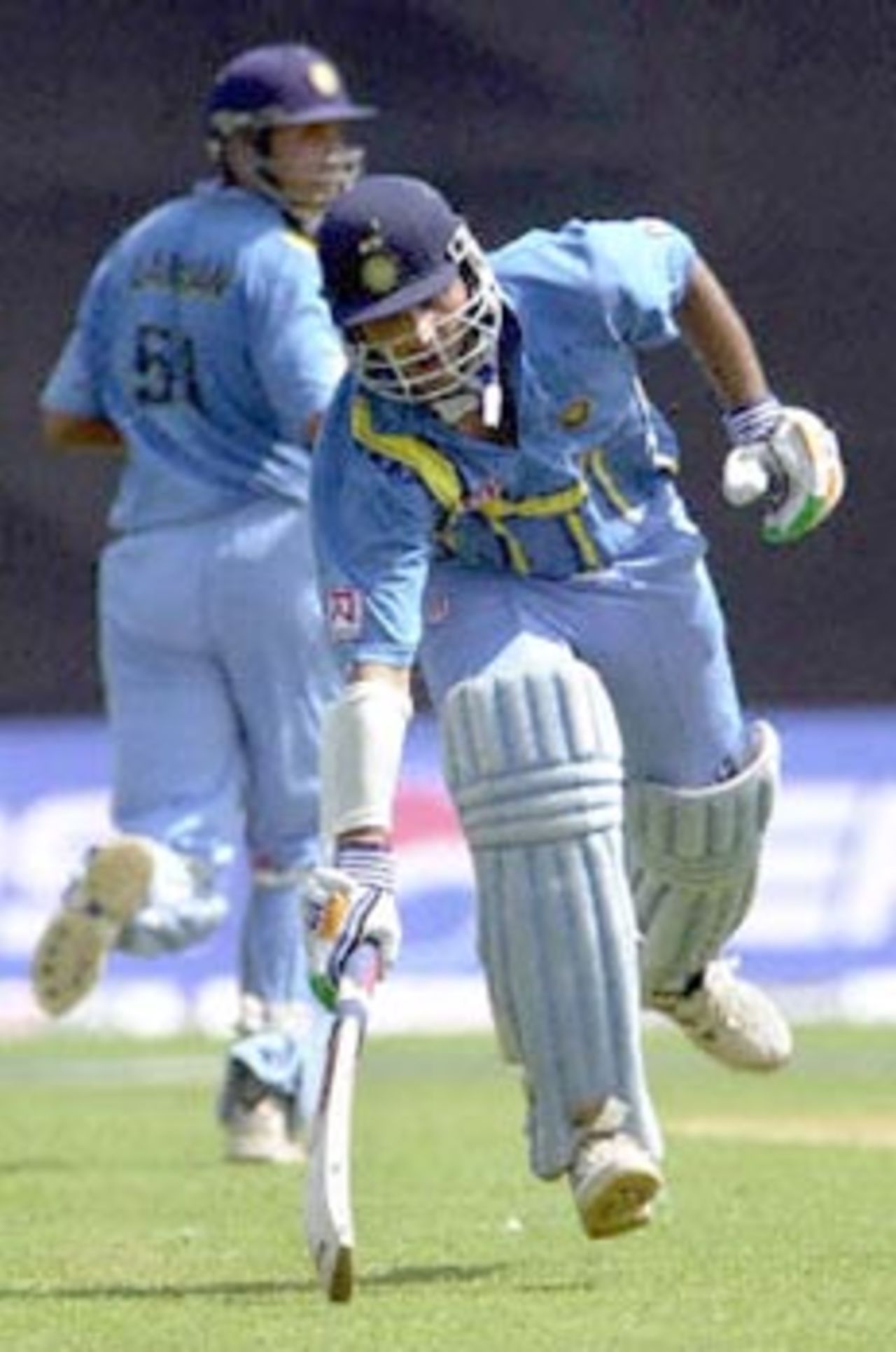06 Apr 2001: Australia in India 2000/01, 5th One-Day International, India v Australia, Nehru Stadium, Fatorda, Margao