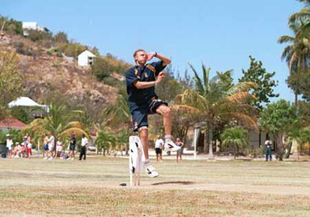 On the South African tour of the West Indies March 2001