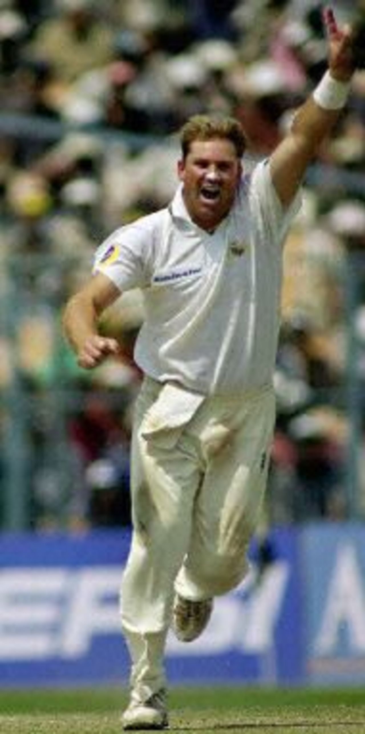 From the India v Australia series 2001
