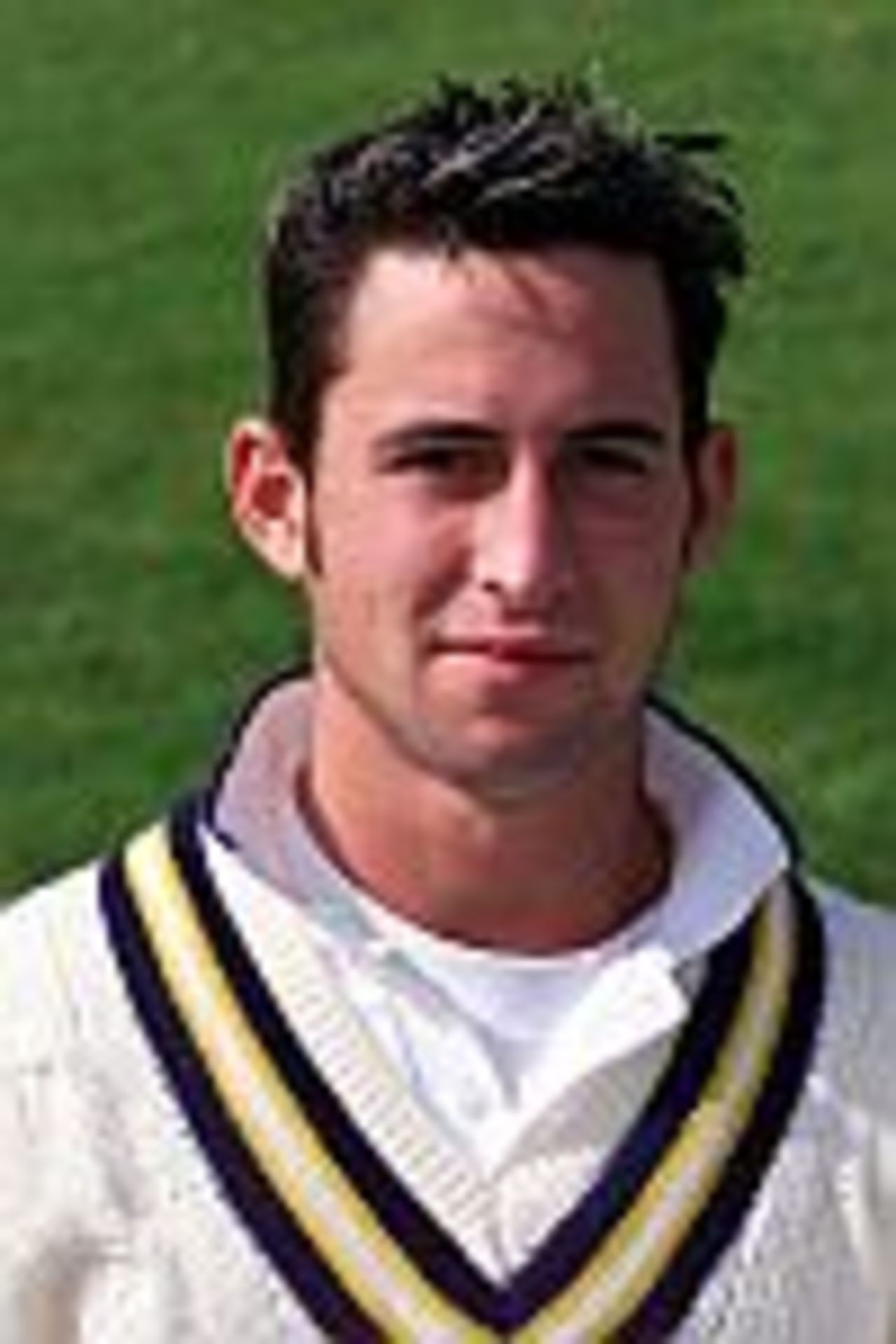 Taking at the Hants CCC photocall , April 2001