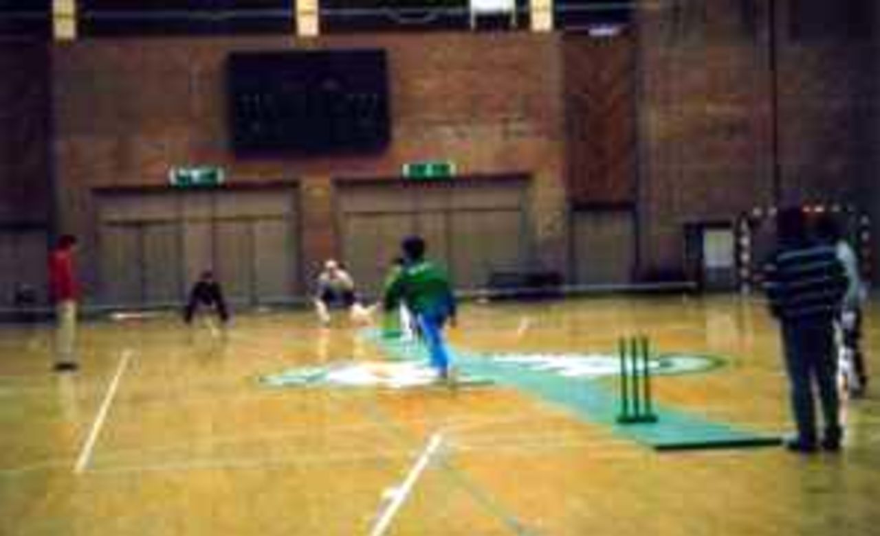 Indoor training in South Korea