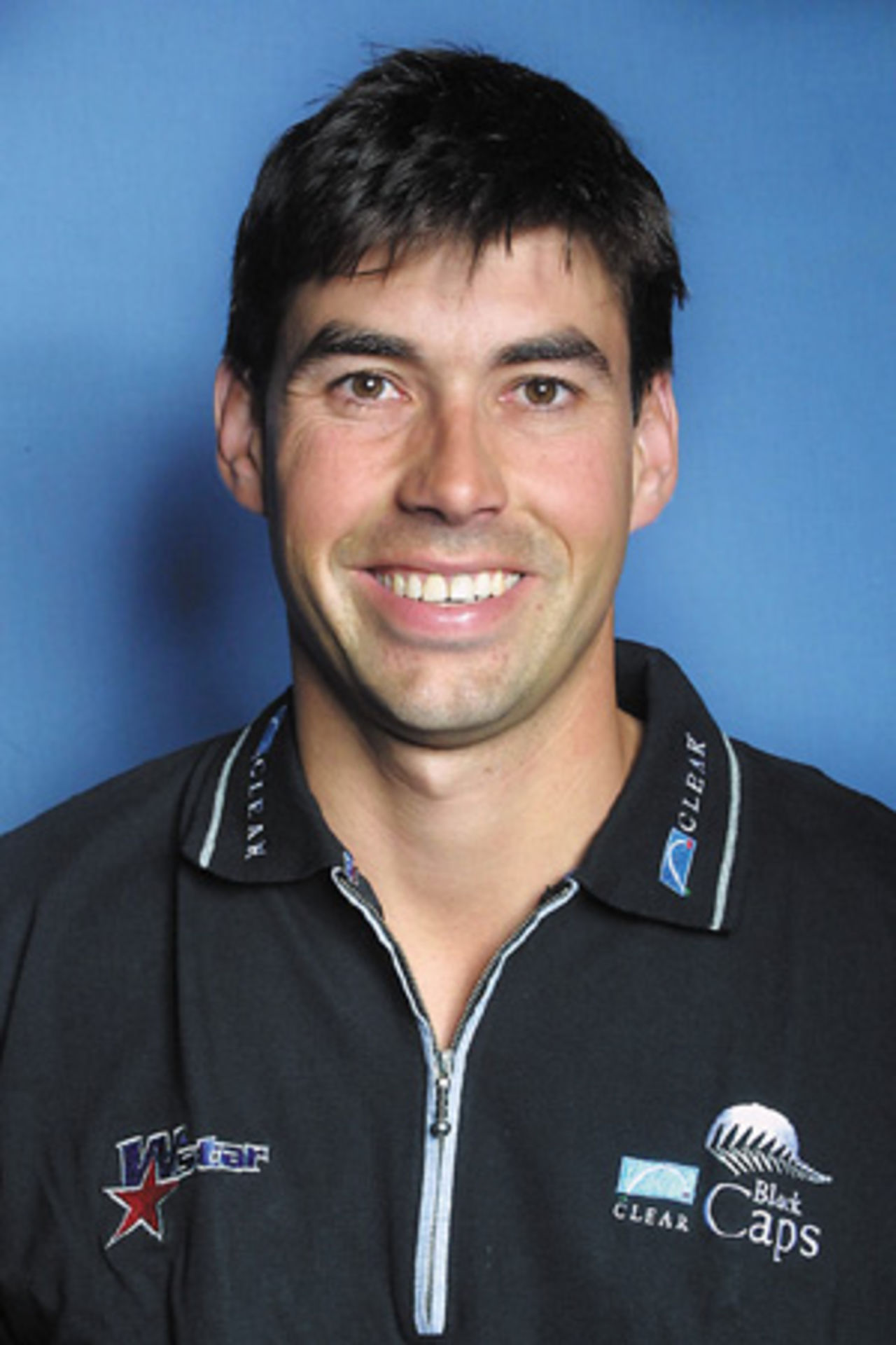 Portrait of Stephen Fleming - New Zealand captain in the 2001/02 season.