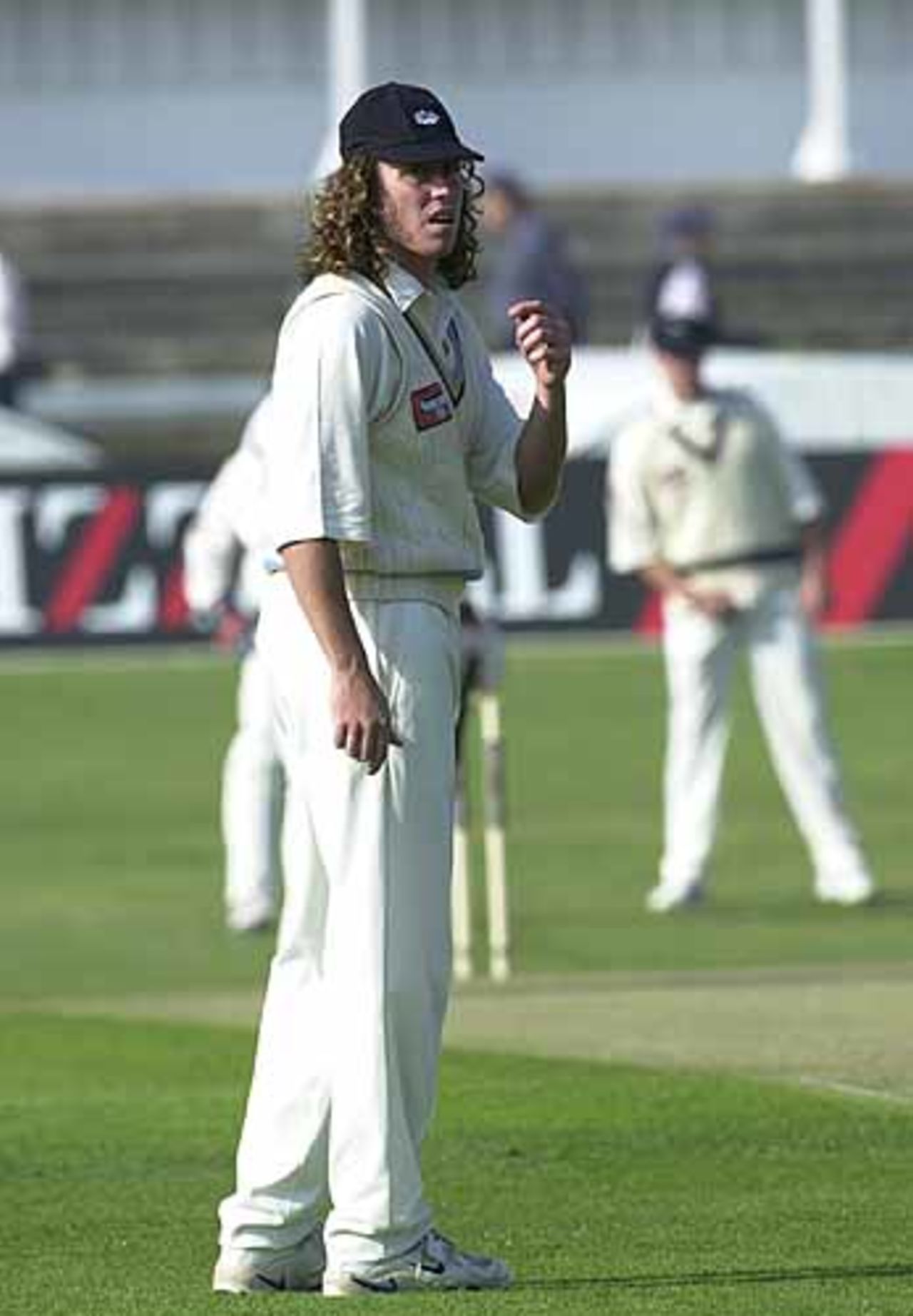 New season, old hairstyle for Ryan Sidebottom.