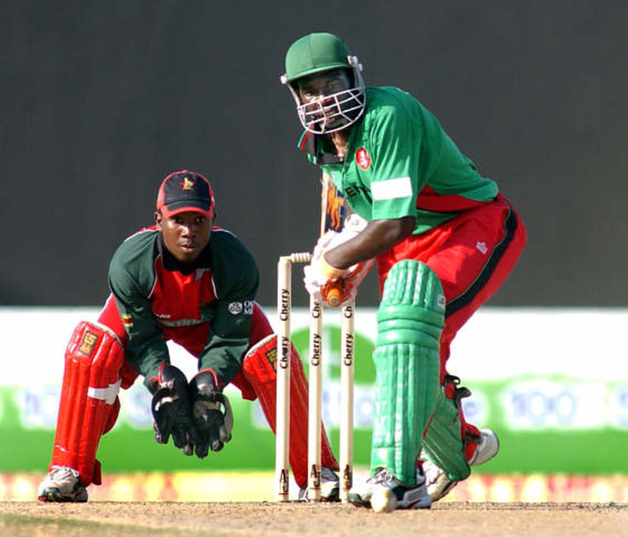 Cherry Blossom Sharjah Cup, Kenya v Zimbabawe at Sharjah Cricket Stadium on April 5, 2003