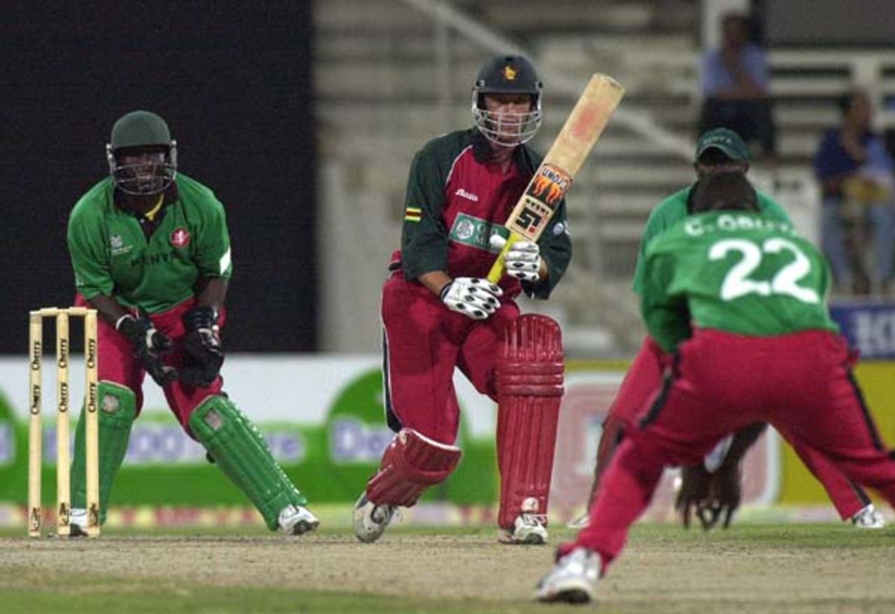 Cherry Blossom Sharjah Cup, Kenya v Zimbabawe at Sharjah Cricket Stadium on April 5, 2003