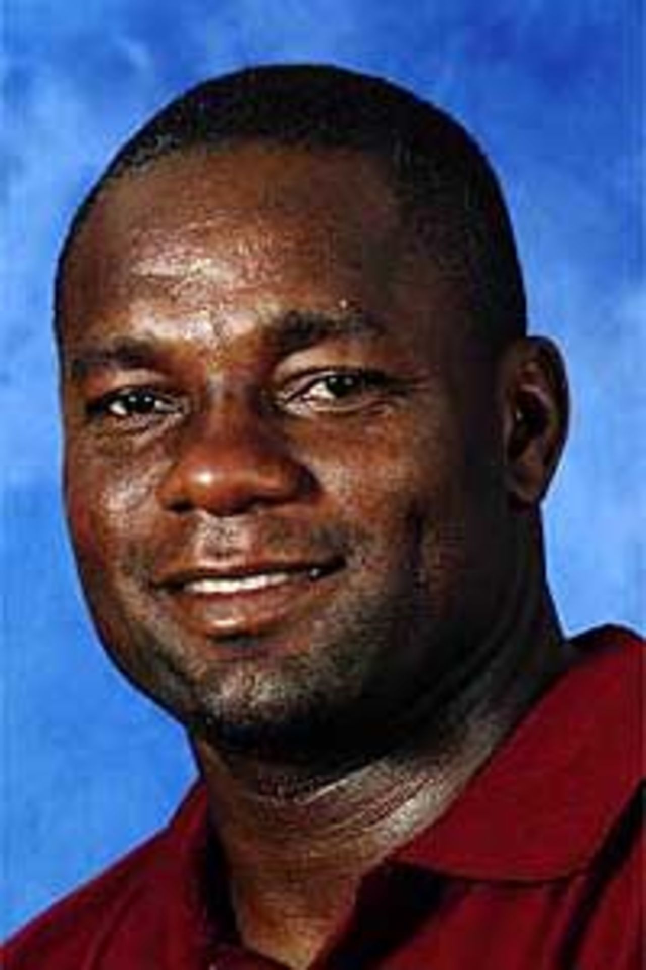 COLOMBO - SEPTEMBER 9: A portrait of Ridley Jacobs of the West Indies taken before the ICC Champions Trophy on September 9, 2002 in Colombo, Sri Lanka.