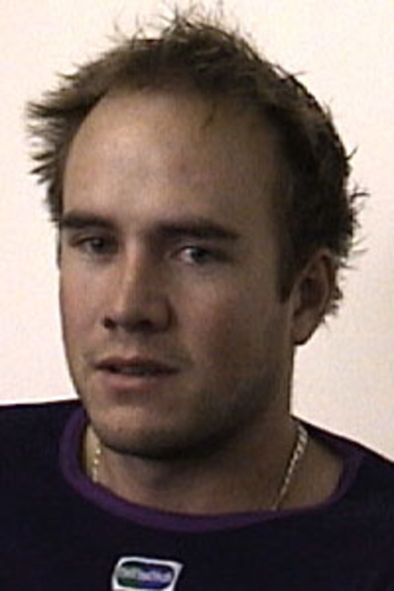 Portrait of Peter Fulton, Canterbury player during the 2002/03 season.