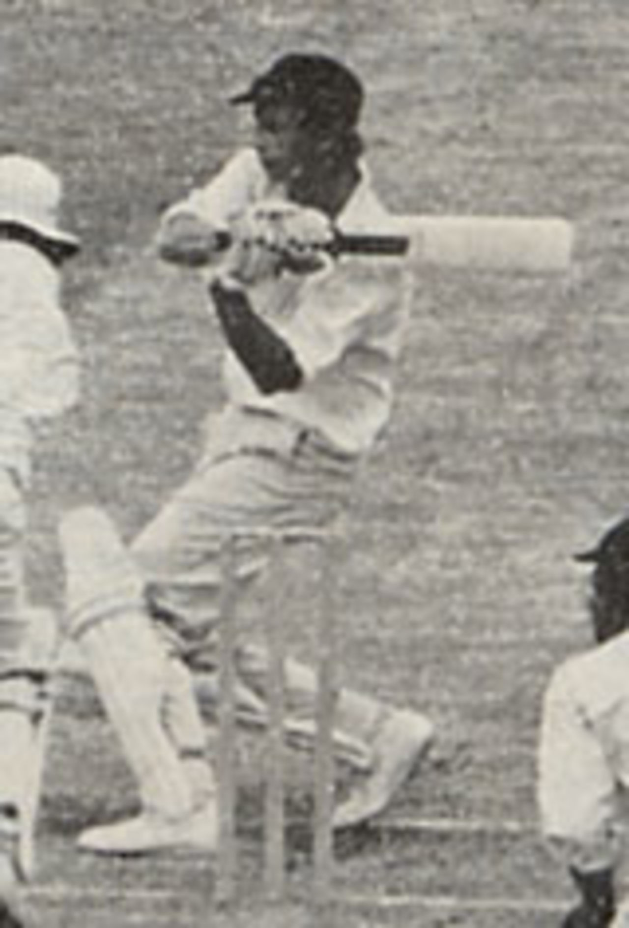 John Benaud hooks on his way to 142, Australia v Pakistan, 2nd Test, Melbourne, 1972-72