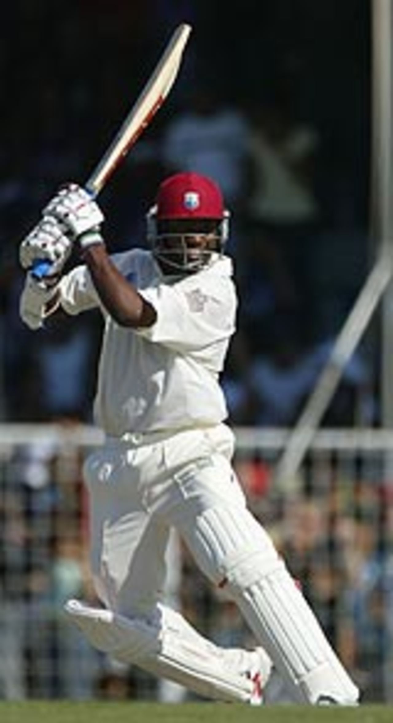 Brian Lara on his way to 300 on the second day in Antigua