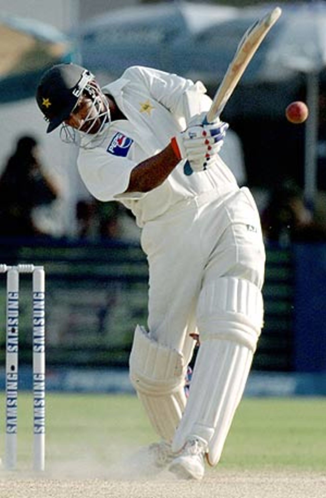 Yousuf Youhana strikes a face-saving 112 after Pakistan follow on, Pakistan v India, 1st Test, Multan, 4th day, March 31, 2004