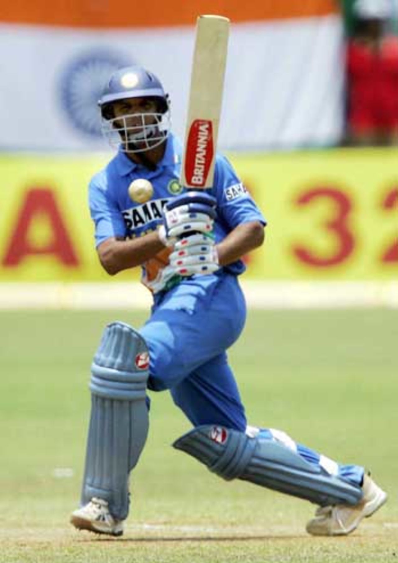 Rahul Dravid was in control in the course of his invaluable century, India v Pakistan, 1st ODI, Kochi, April 2, 2005