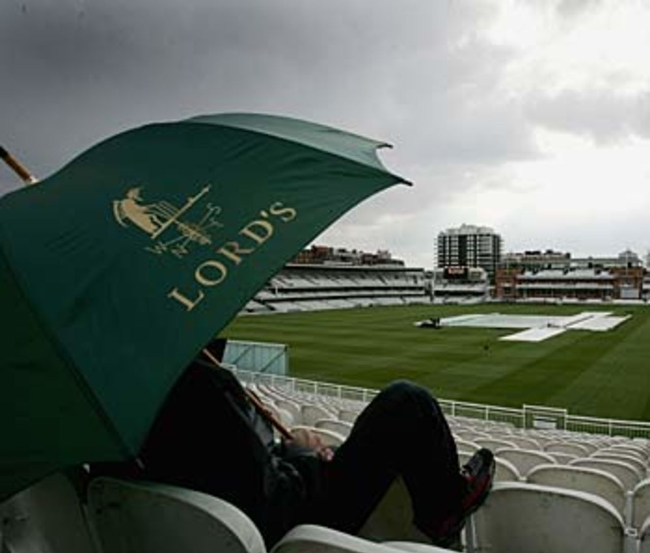 No play at Lord's, MCC v Warwickshire, Lord's, April 8, 2005