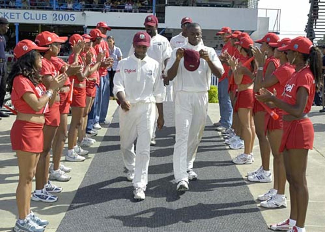 The Digicel girls welcome West Indies, West Indies v South Africa, 2nd Test, April 9, 2005