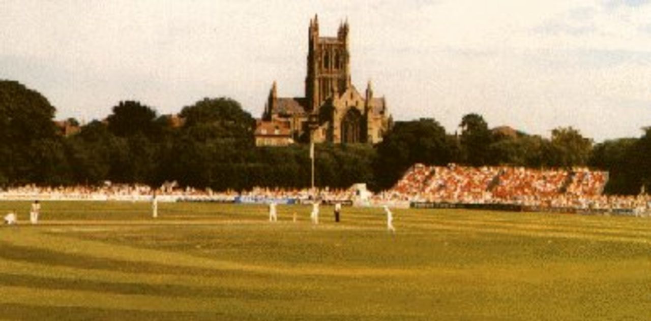 The picturesque home of Worcestershire County Cricket Club