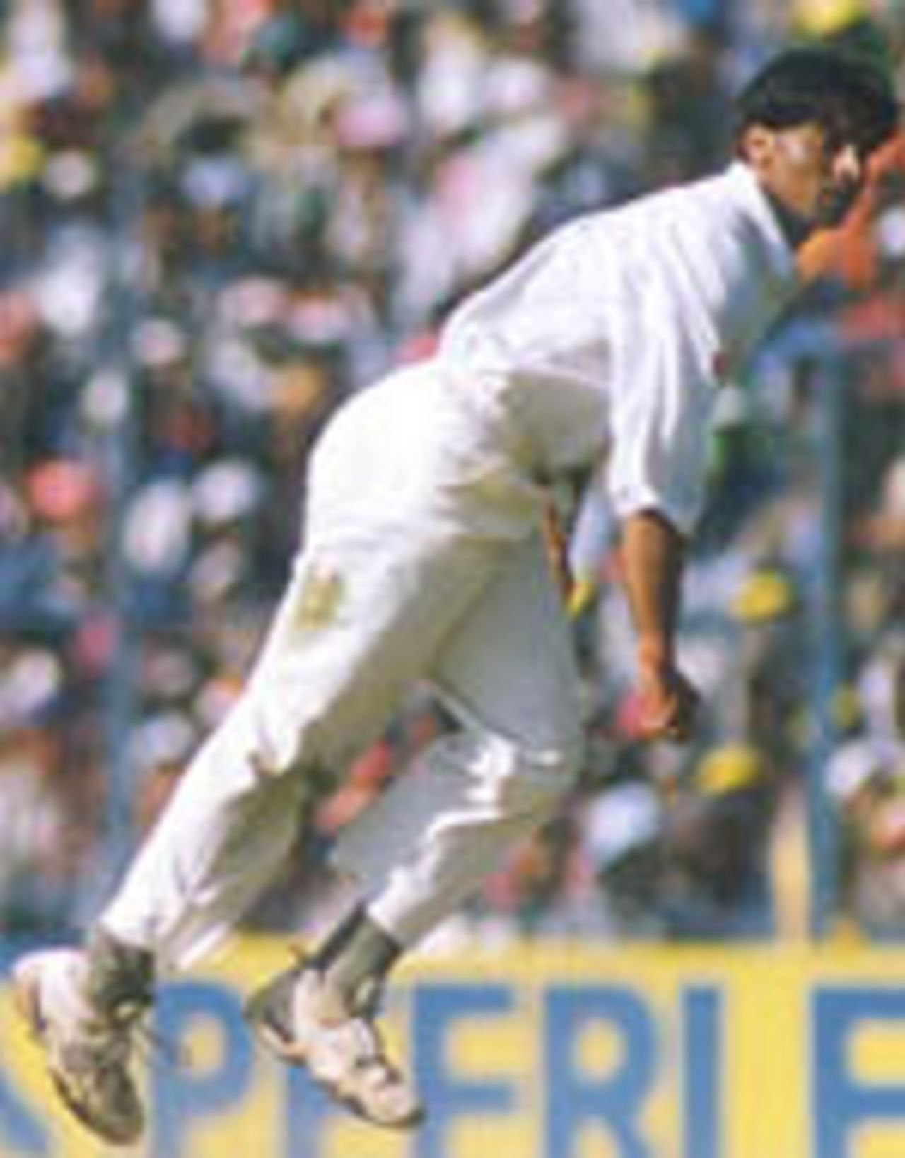 Shoaib Akhtar in action