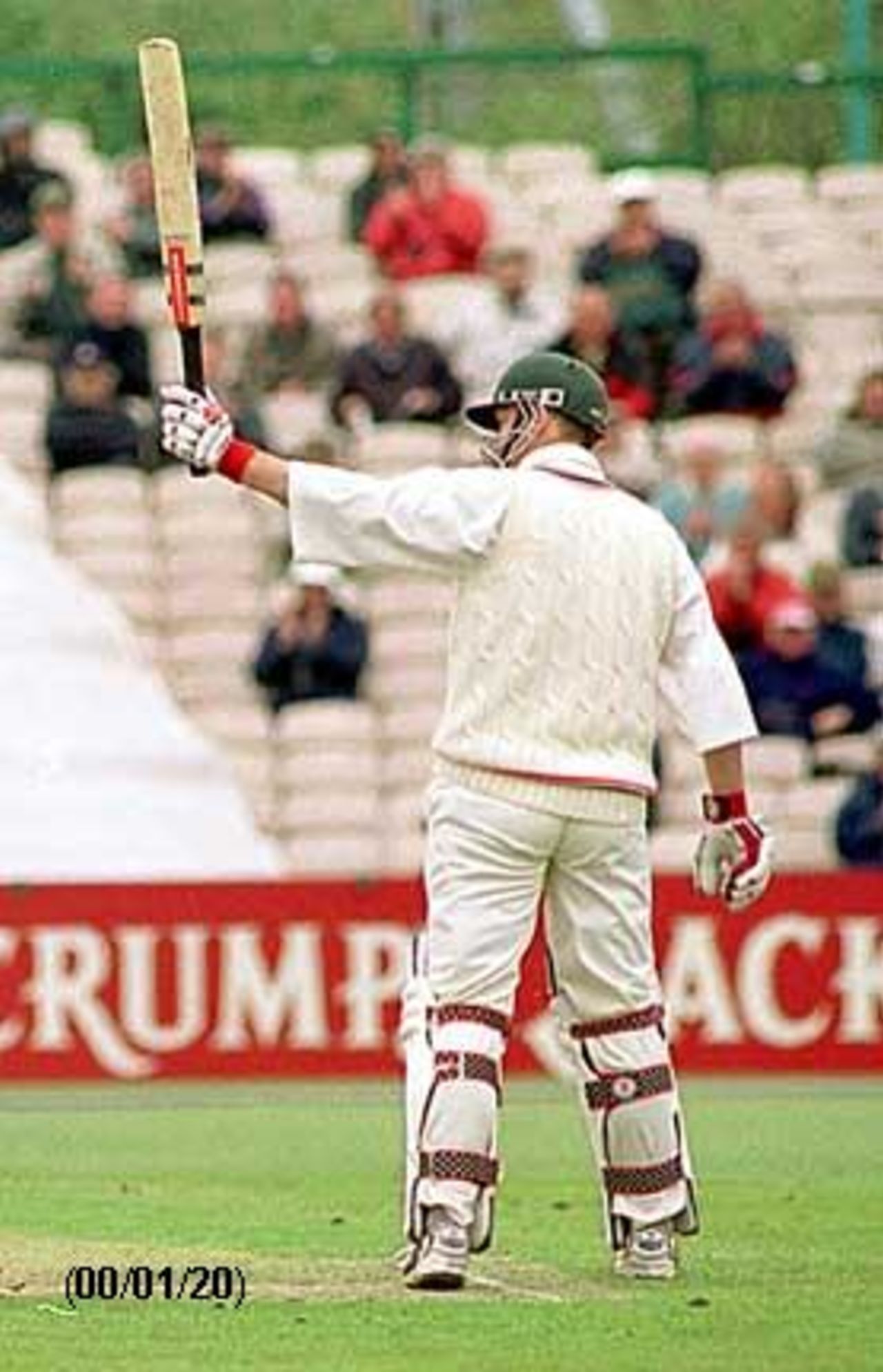 Vince Wells celebrates his 50, Old Trafford, May 2000