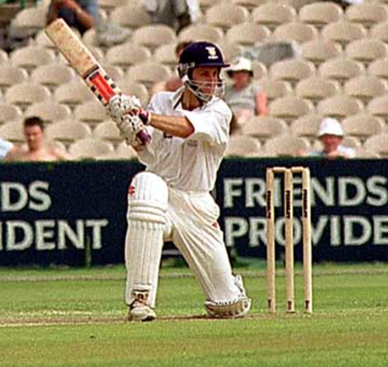 Simon Katich cuts, Old Trafford, 9 May 2000