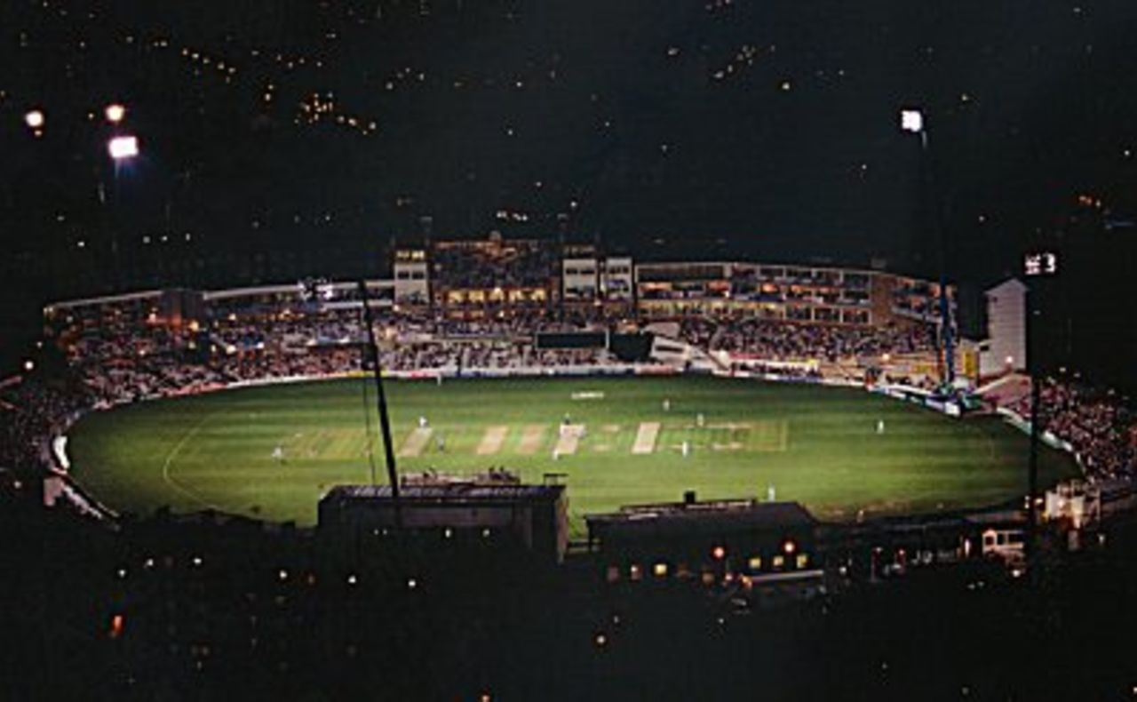The Oval, London - during a floodlit match