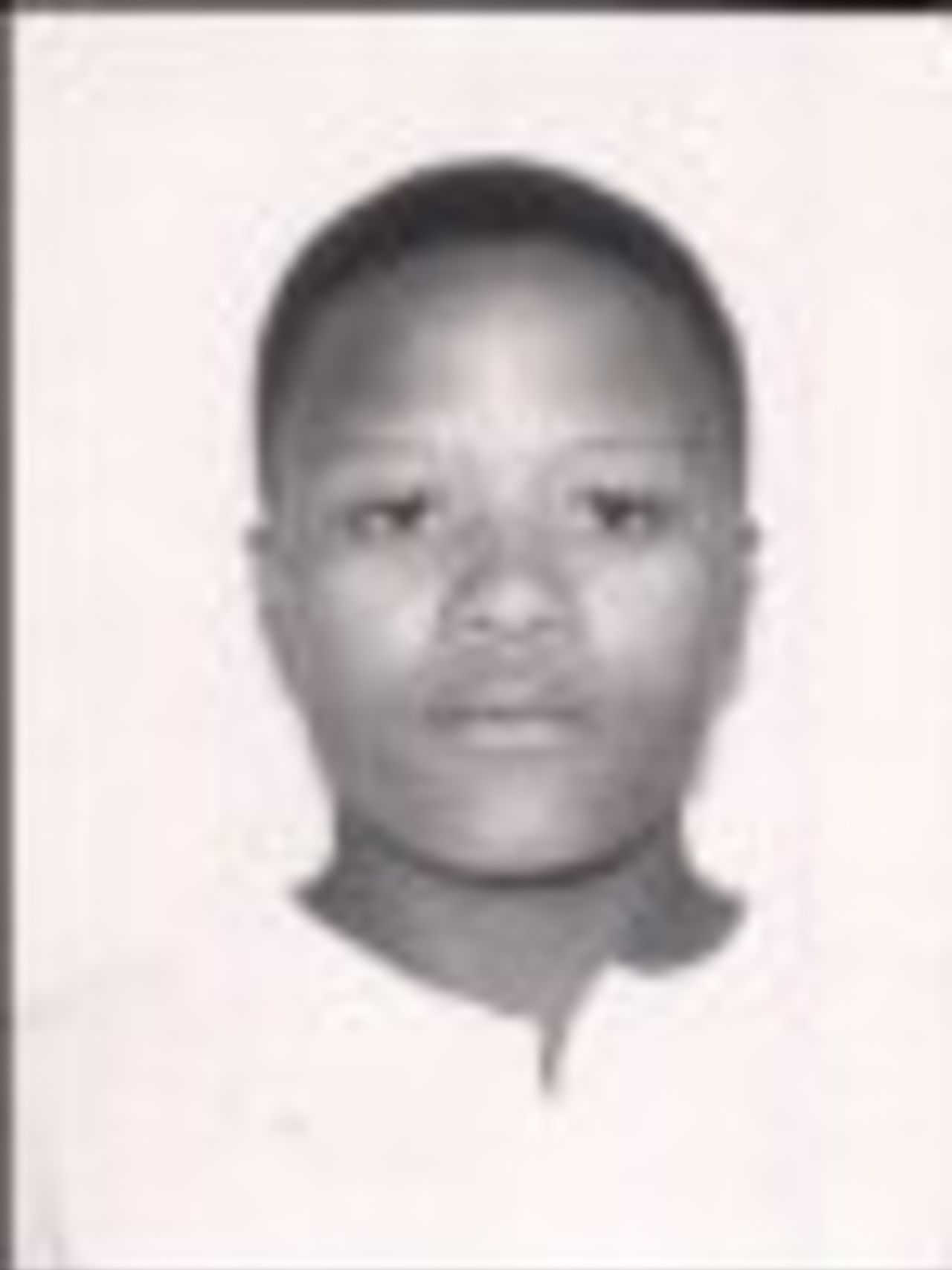 Passport picture of Nolubabalo Ndzundzu