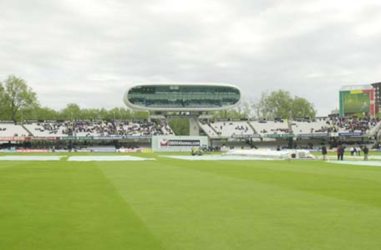 Pictured during the England v Zimbabwe test 2000