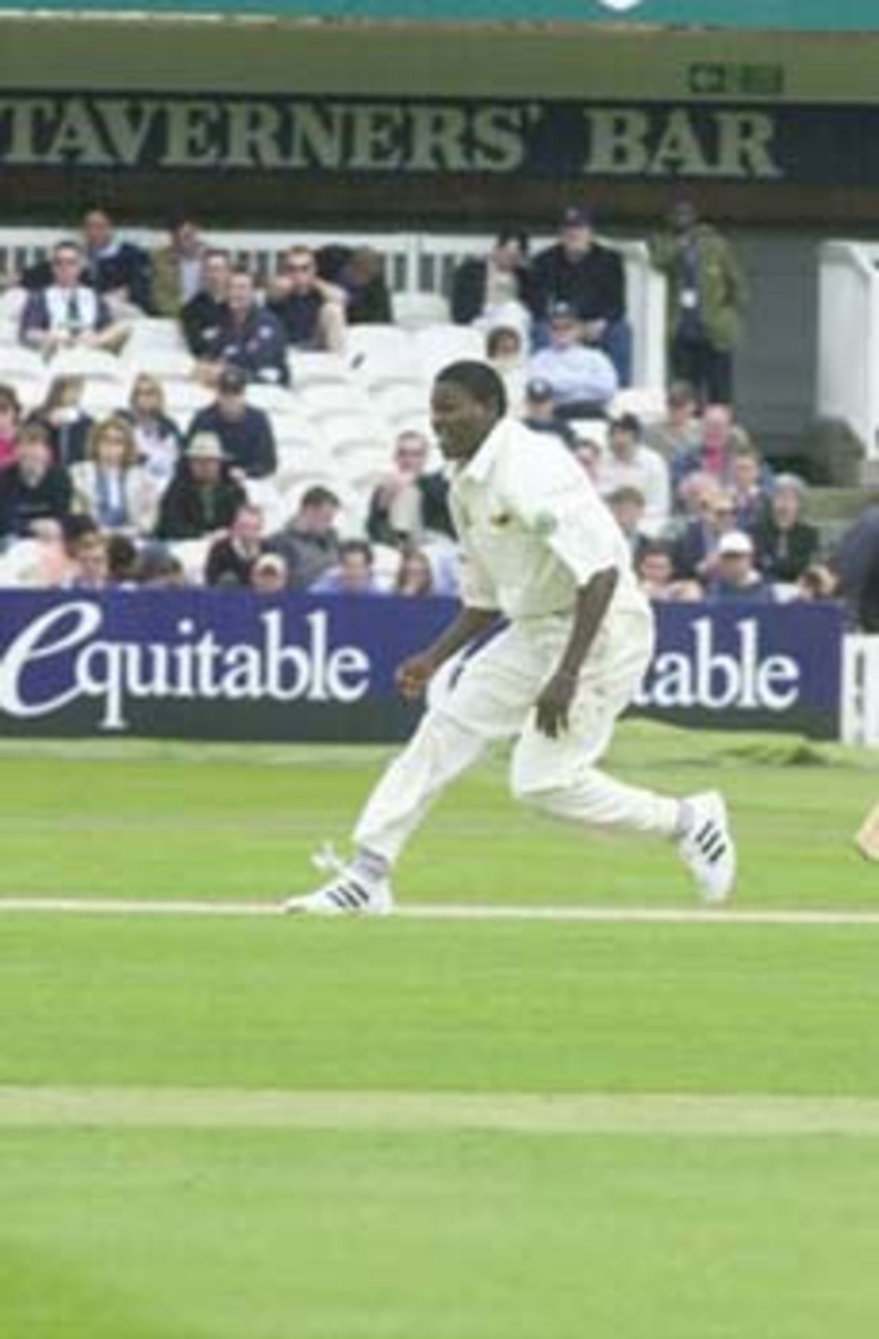 Mbangwa went wicketless in England's innings