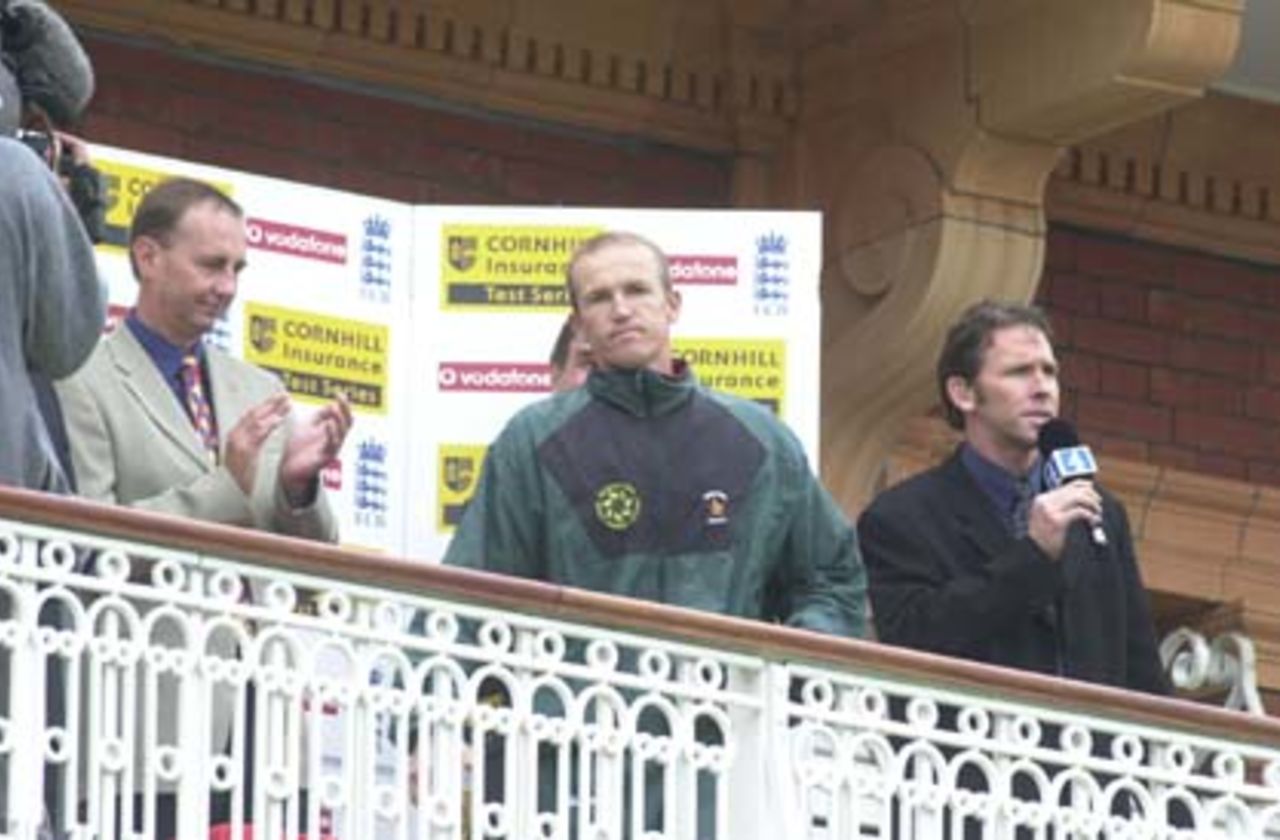 Looking suitably gloomy after Zimbabwe had been thrashed