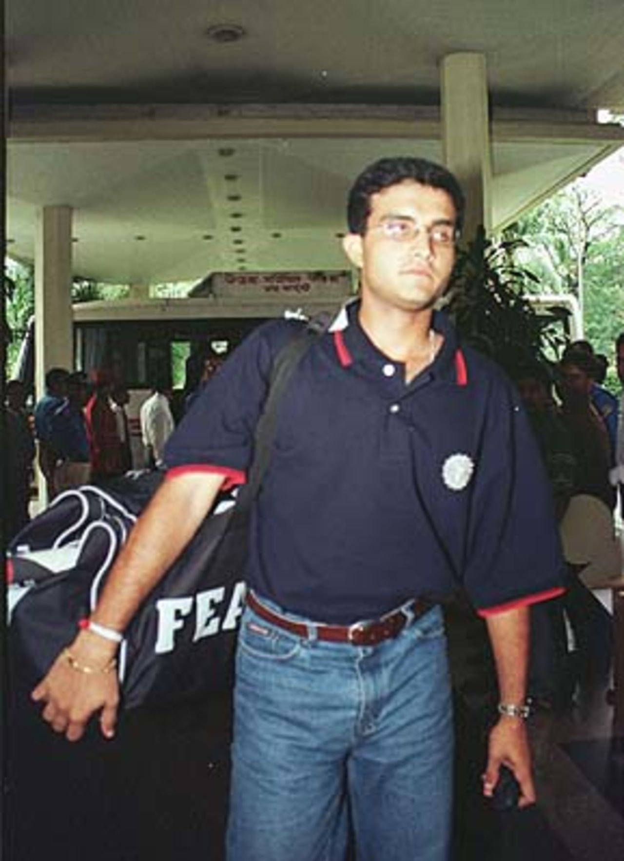 Sourav Ganguly arrives at the hotel, Asia Cup, Dhaka.
