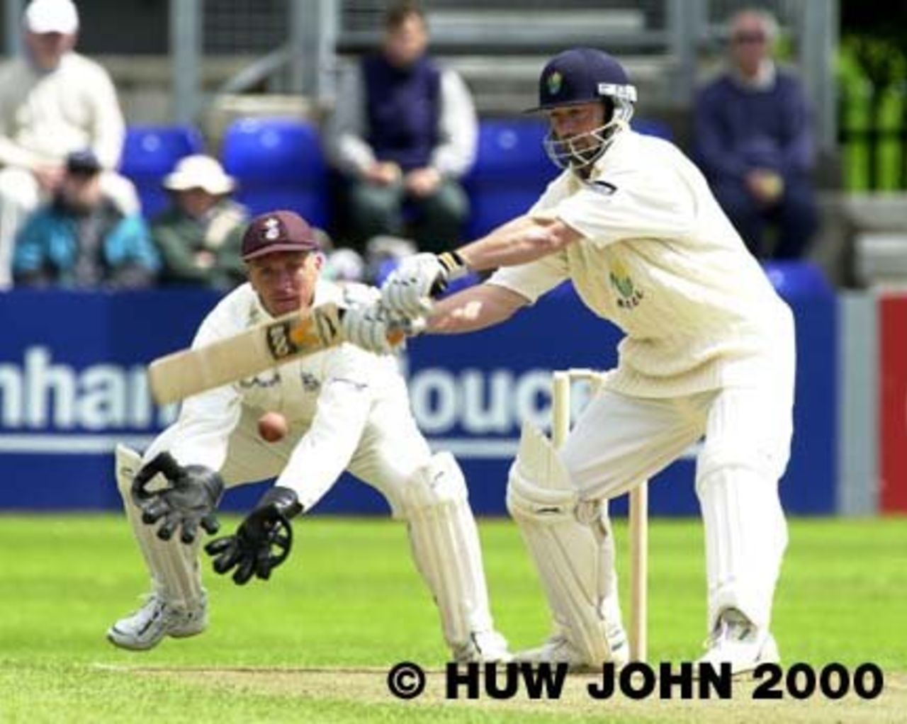 Matthew Maynard century bound, Glamorgan v Surrey at Cardiff, 27th,28th May 2000