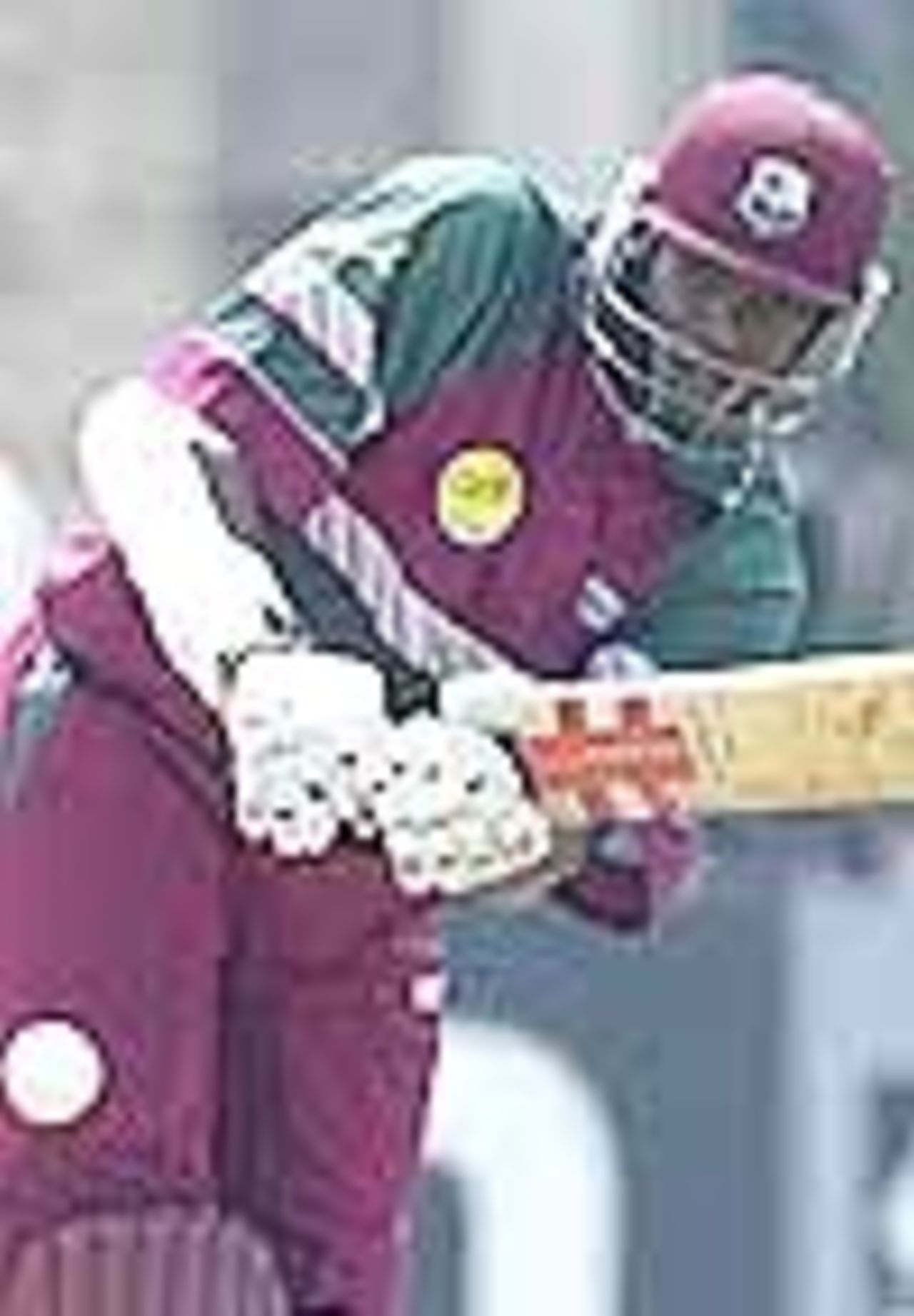 Pictured in the 2000 tri-angular series ( England, West Indies and Zimbabwe)