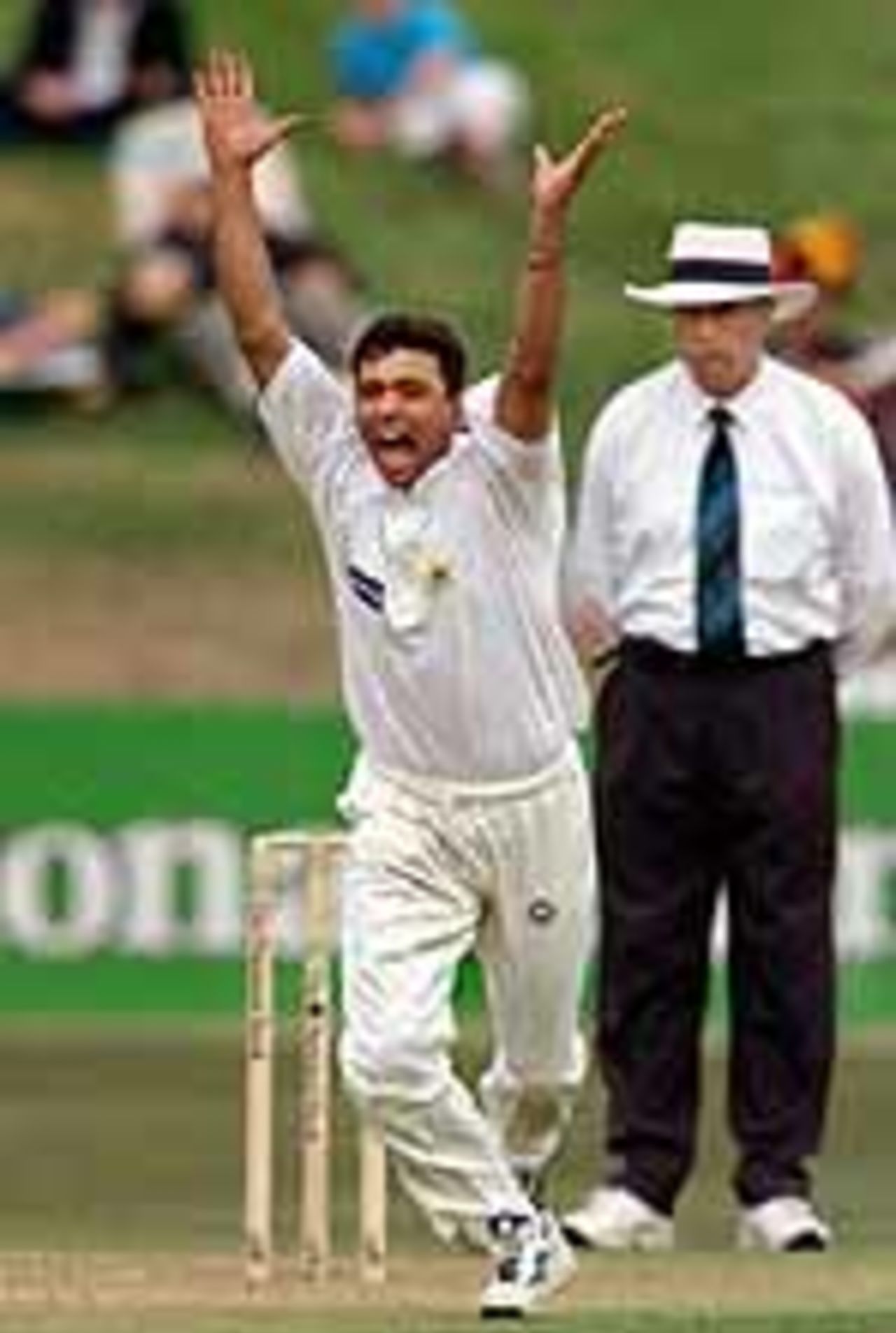 Taken on the 2001 Pakistan tour of New Zealand