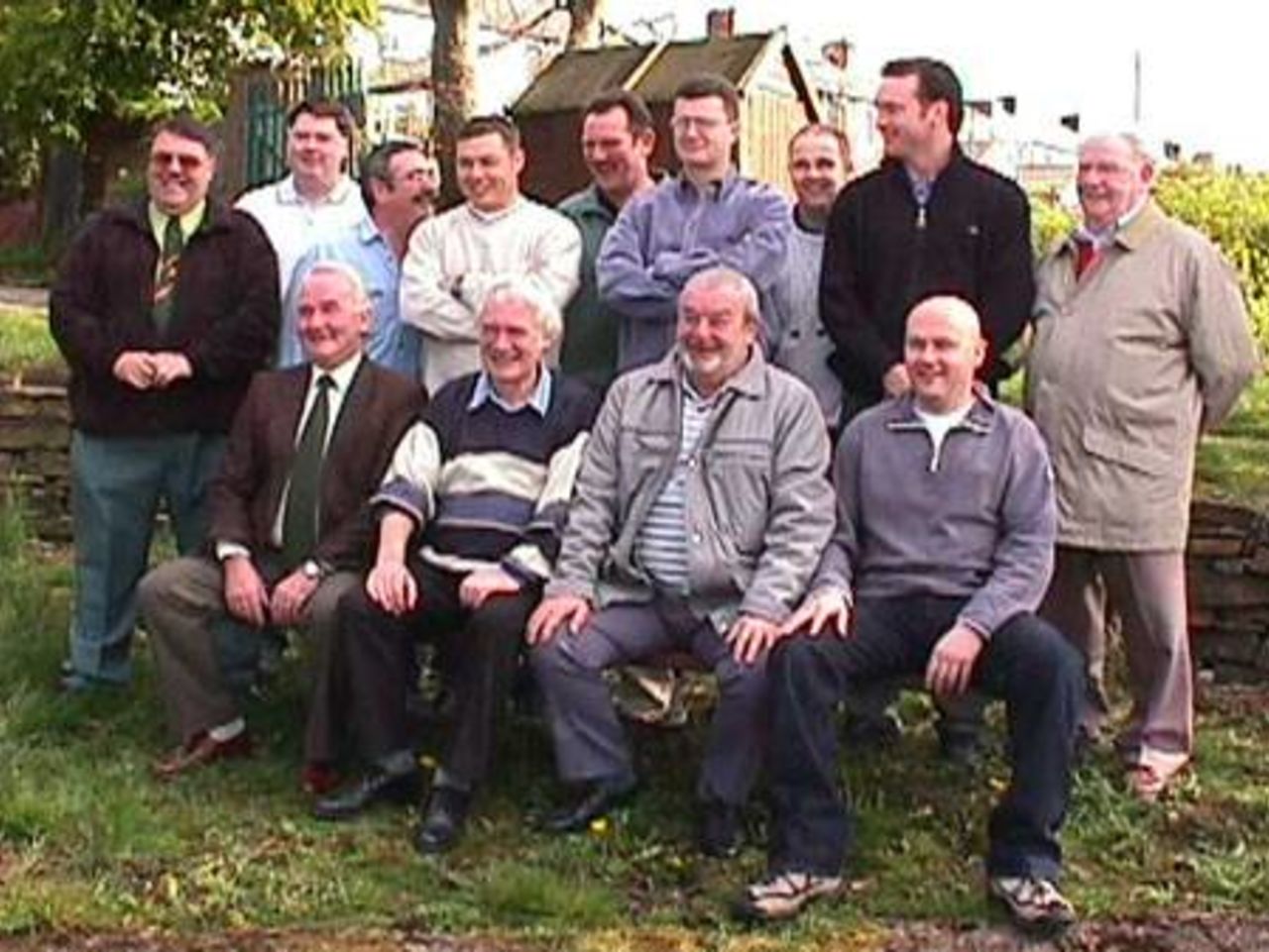 And Enfield's team of yesteryear at the Re-union