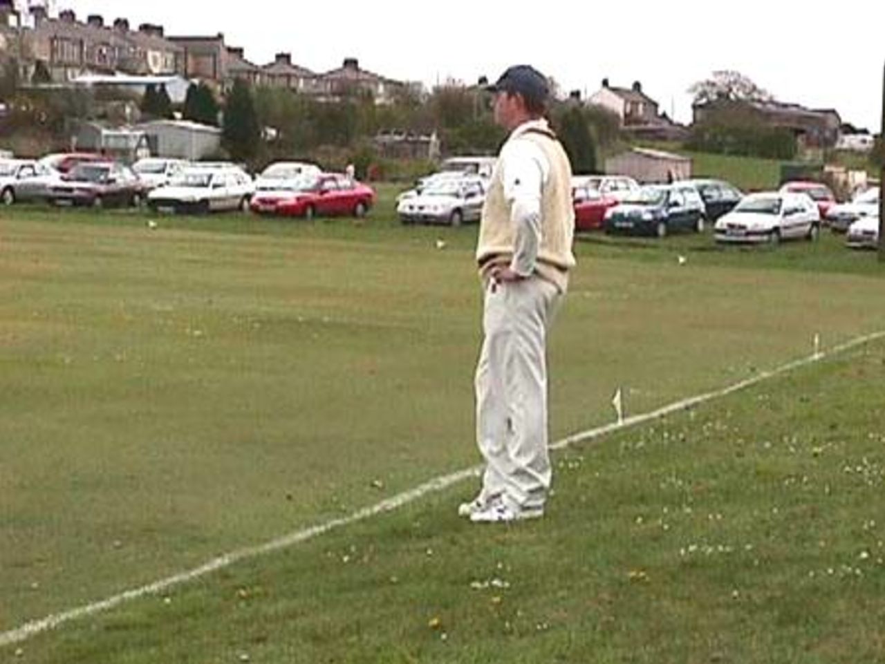 Had a very deep square leg in Ben Law