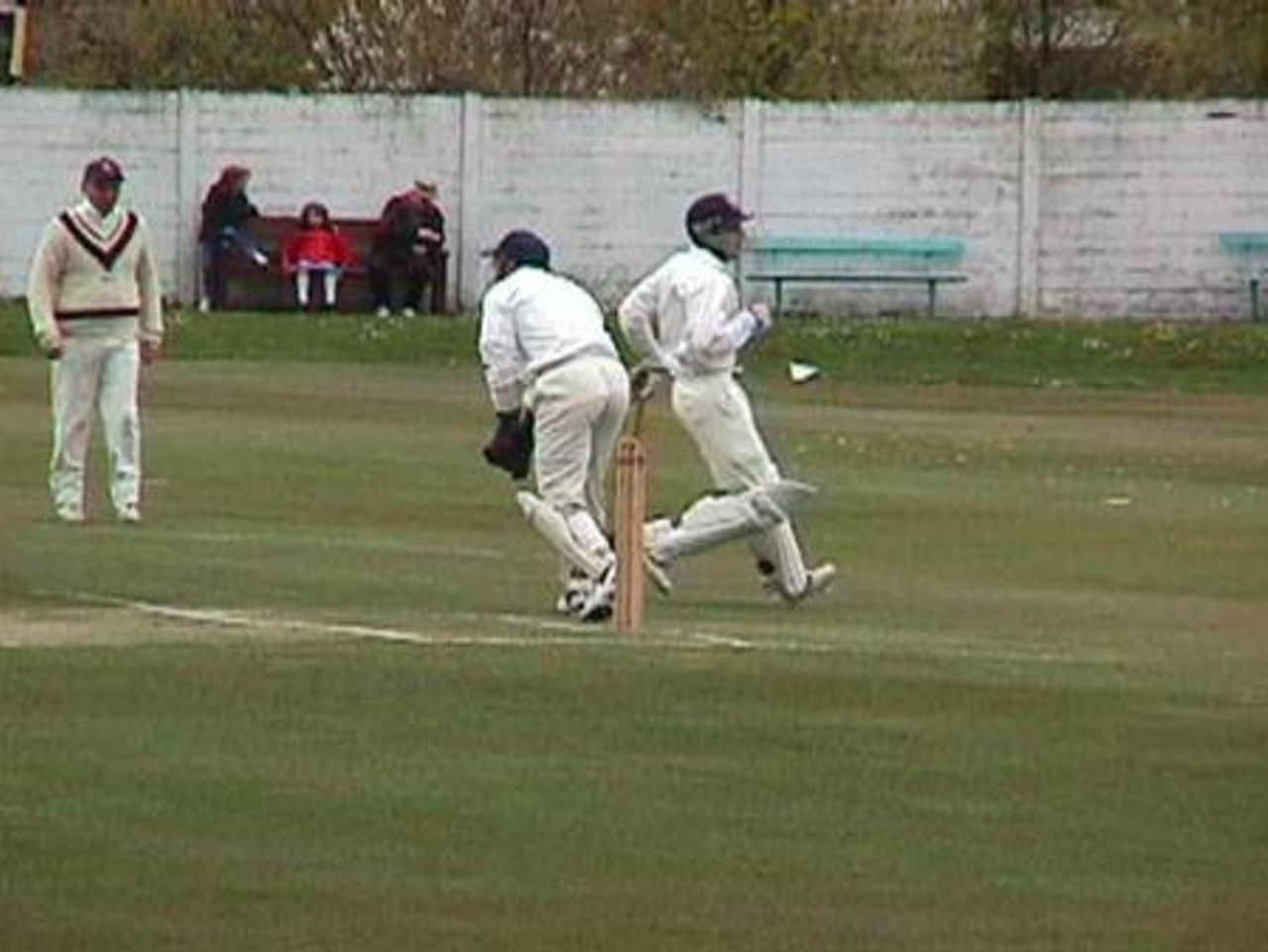 Liam Jackson completes an early run in Enfield's game with Burnley on Sunday