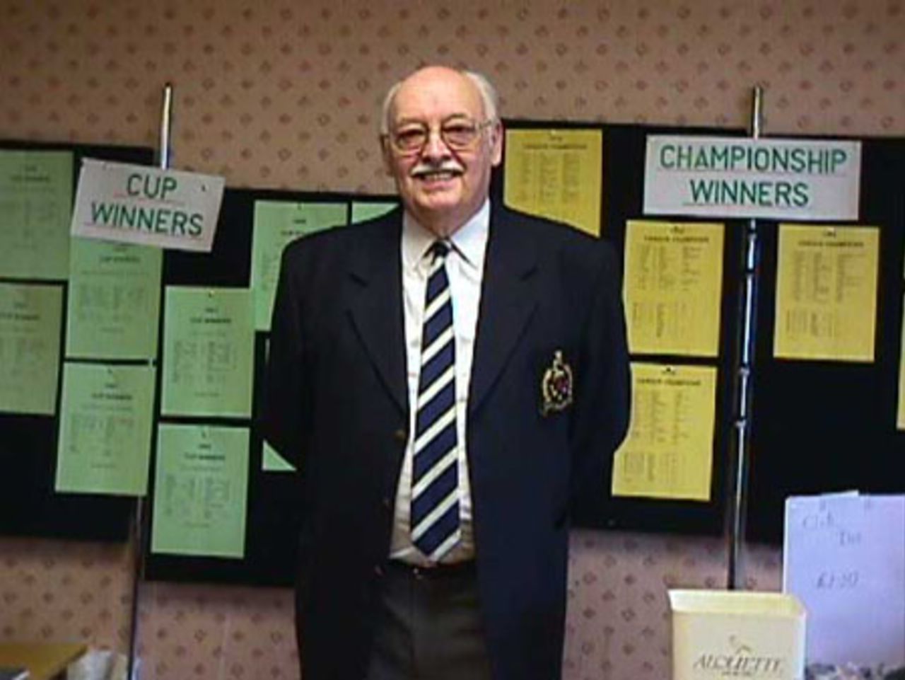Reunion organiser East Lancs President Don Pomfret