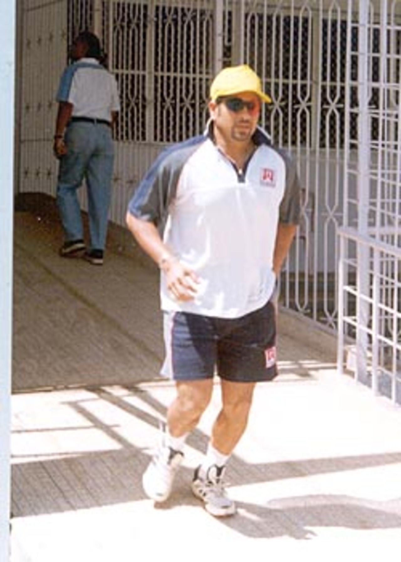 14 May 2001: India in Zimbabwe, Conditioning camp at M Chinnaswamy Stadium, Bangalore.