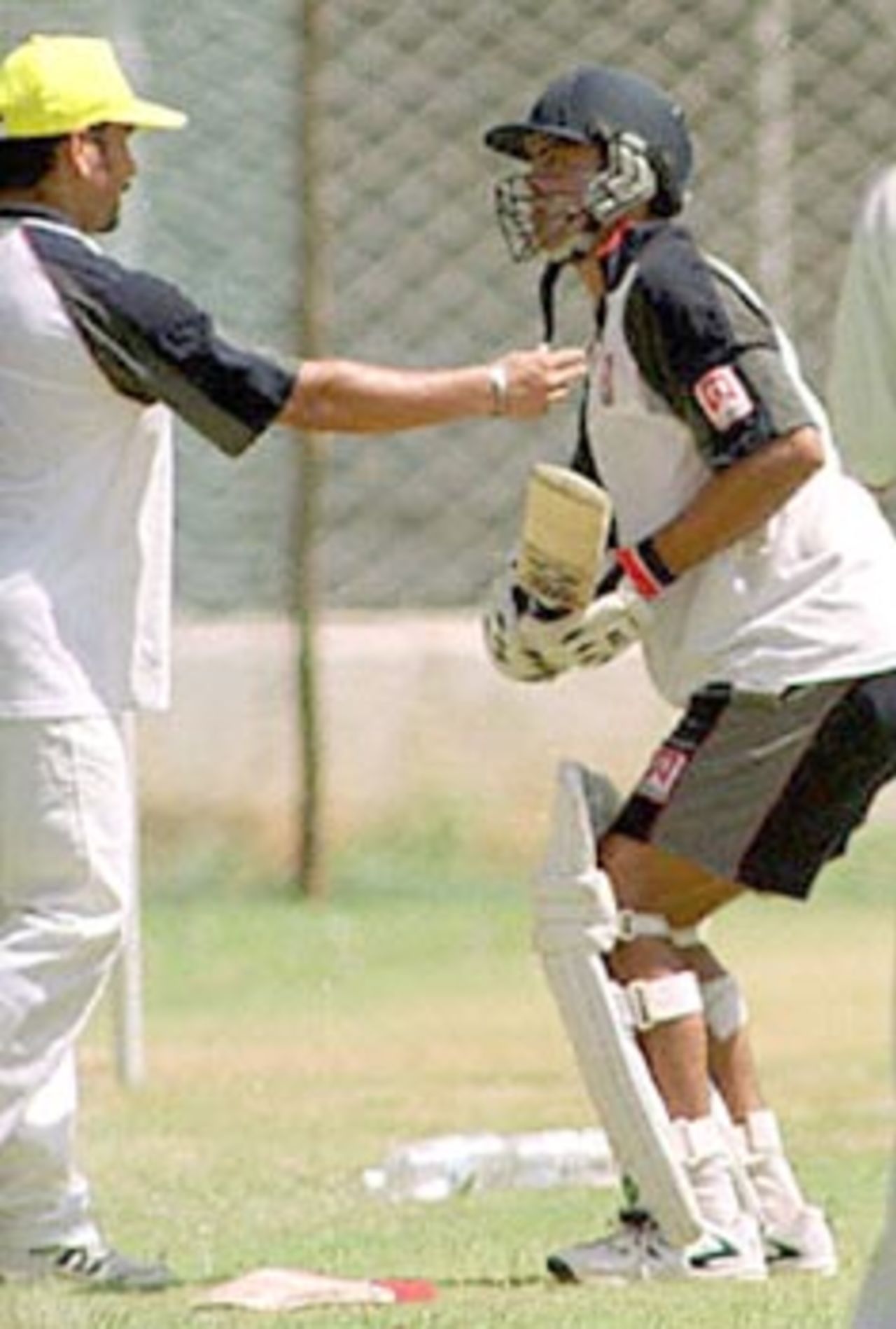 16 May 2001: India in Zimbabwe, Conditioning Camp at Chinnaswamy Stadium, Bangalore