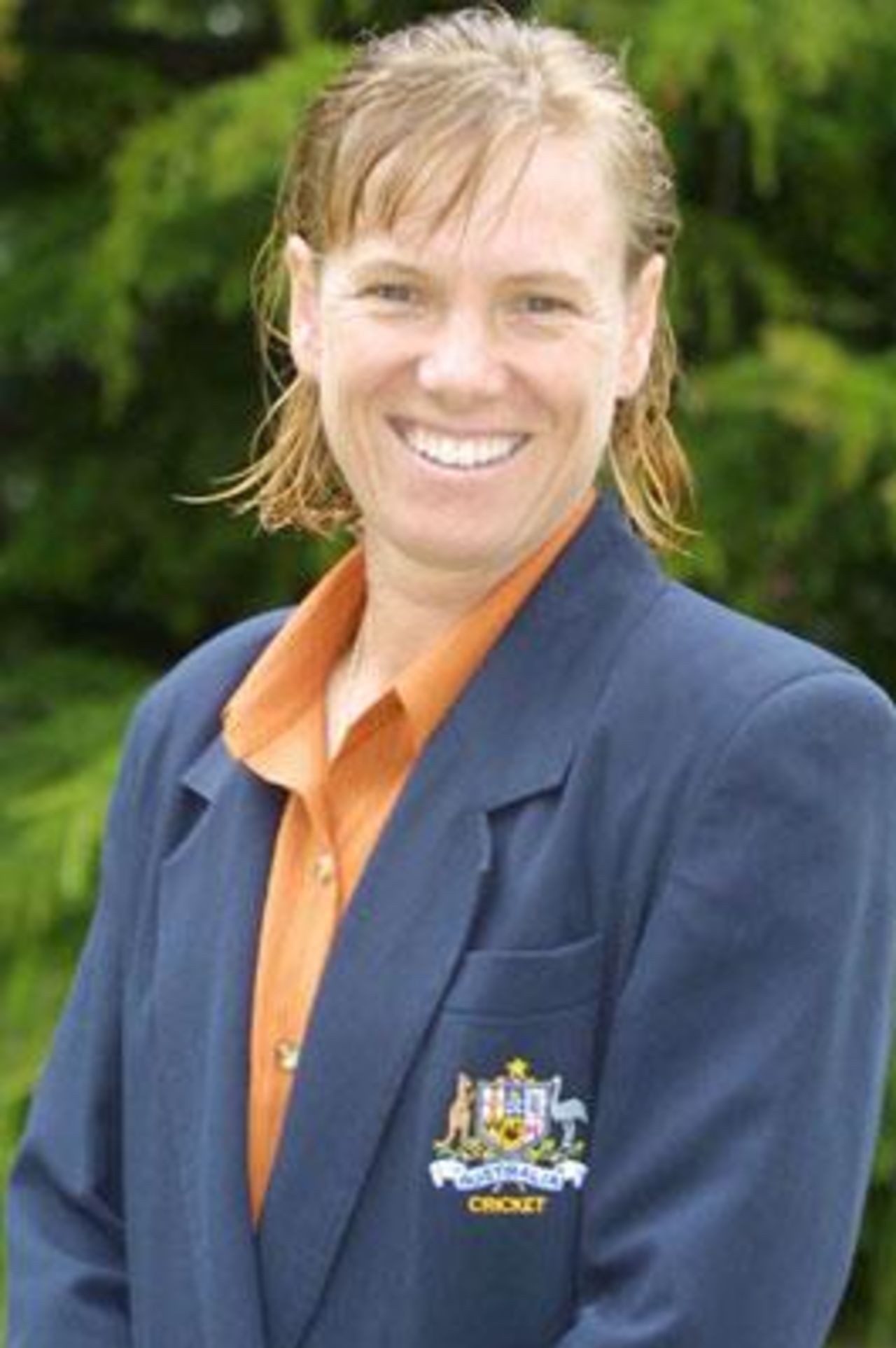 Portrait of Joanne Broadbent - Australia player in the CricInfo Women's World Cup 2000