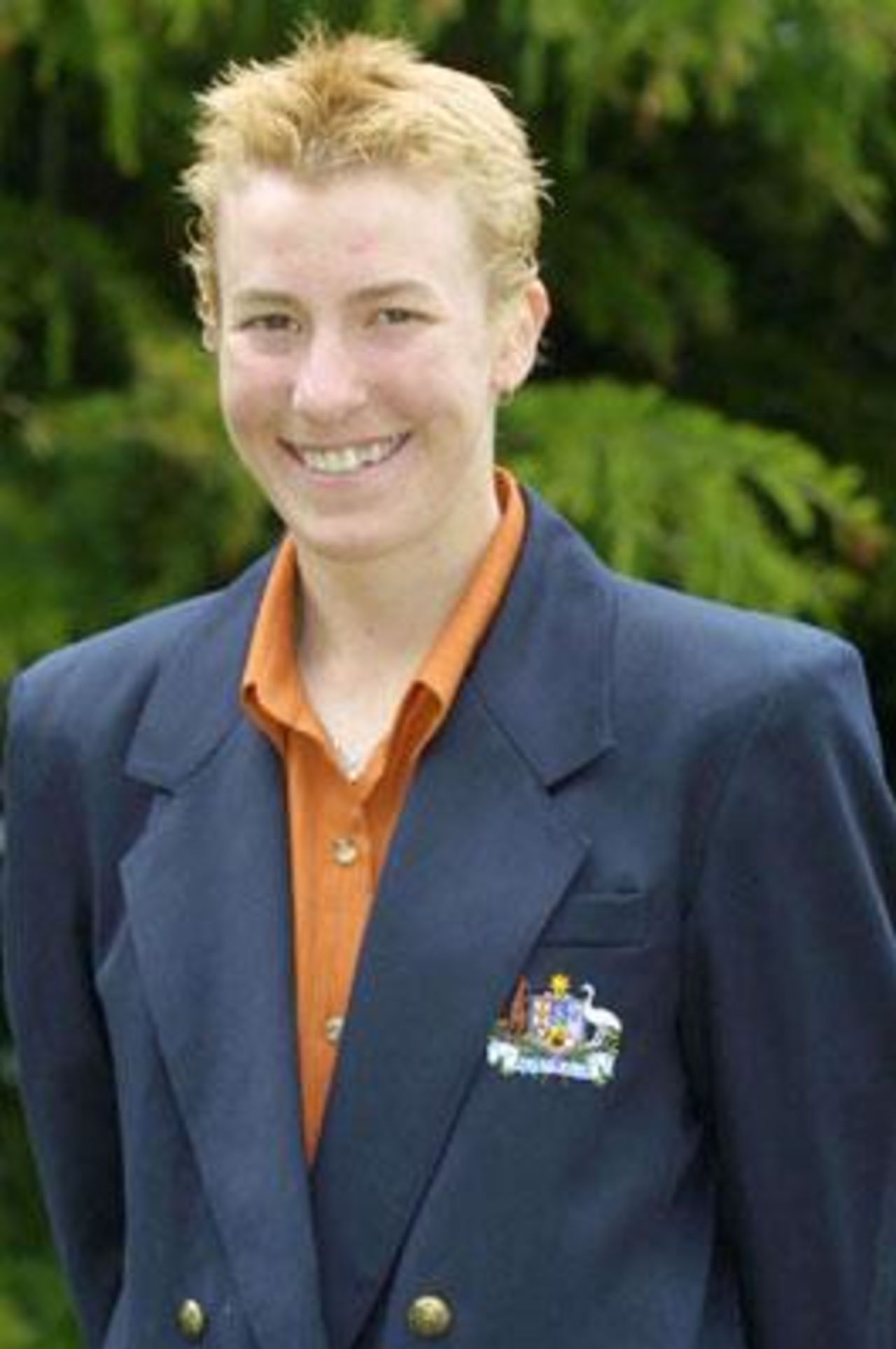 Portrait of Louise Broadfoot - Australia player in the CricInfo Women's World Cup 2000