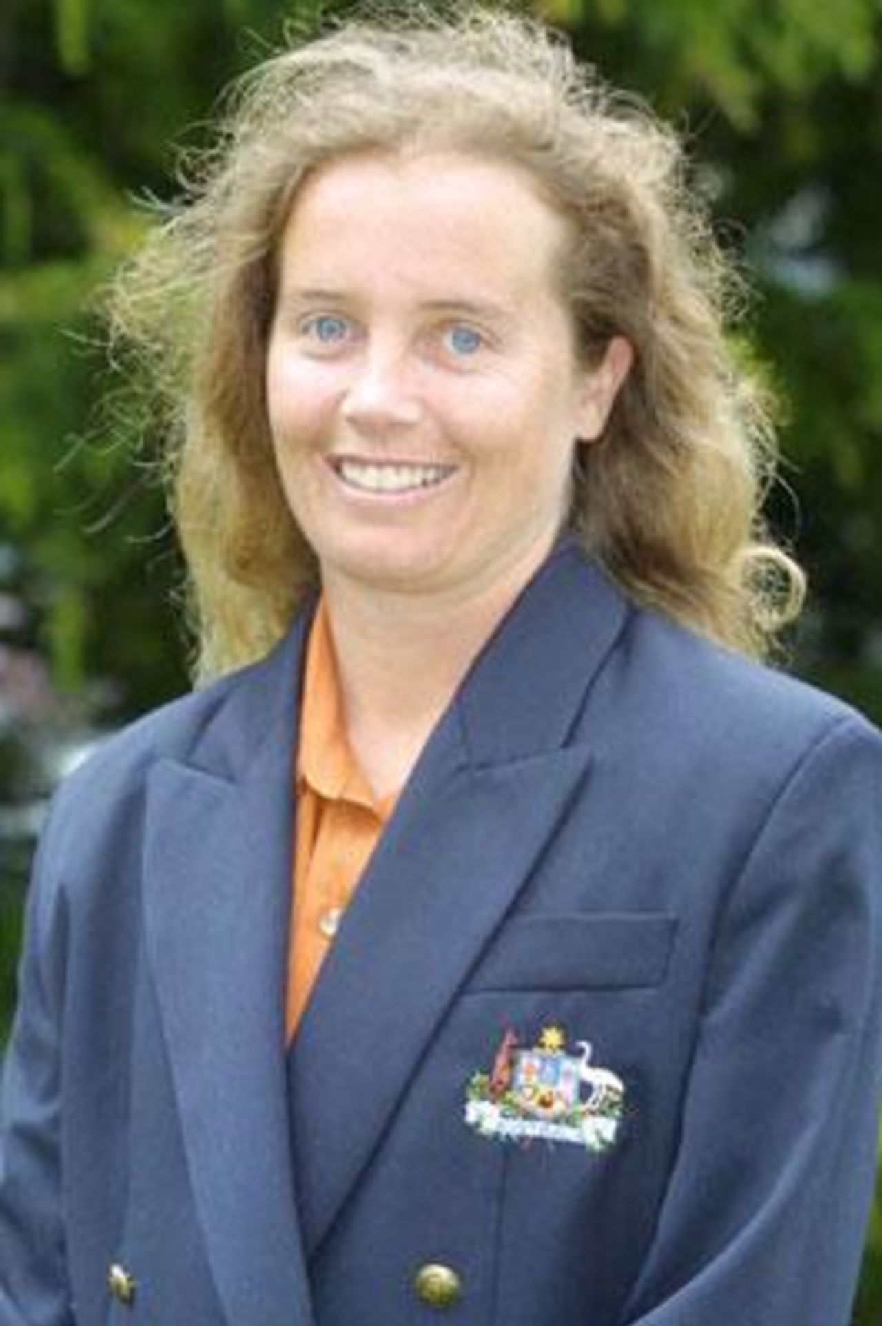 Portrait of Julie Hayes - Australia player in the CricInfo Women's World Cup 2000