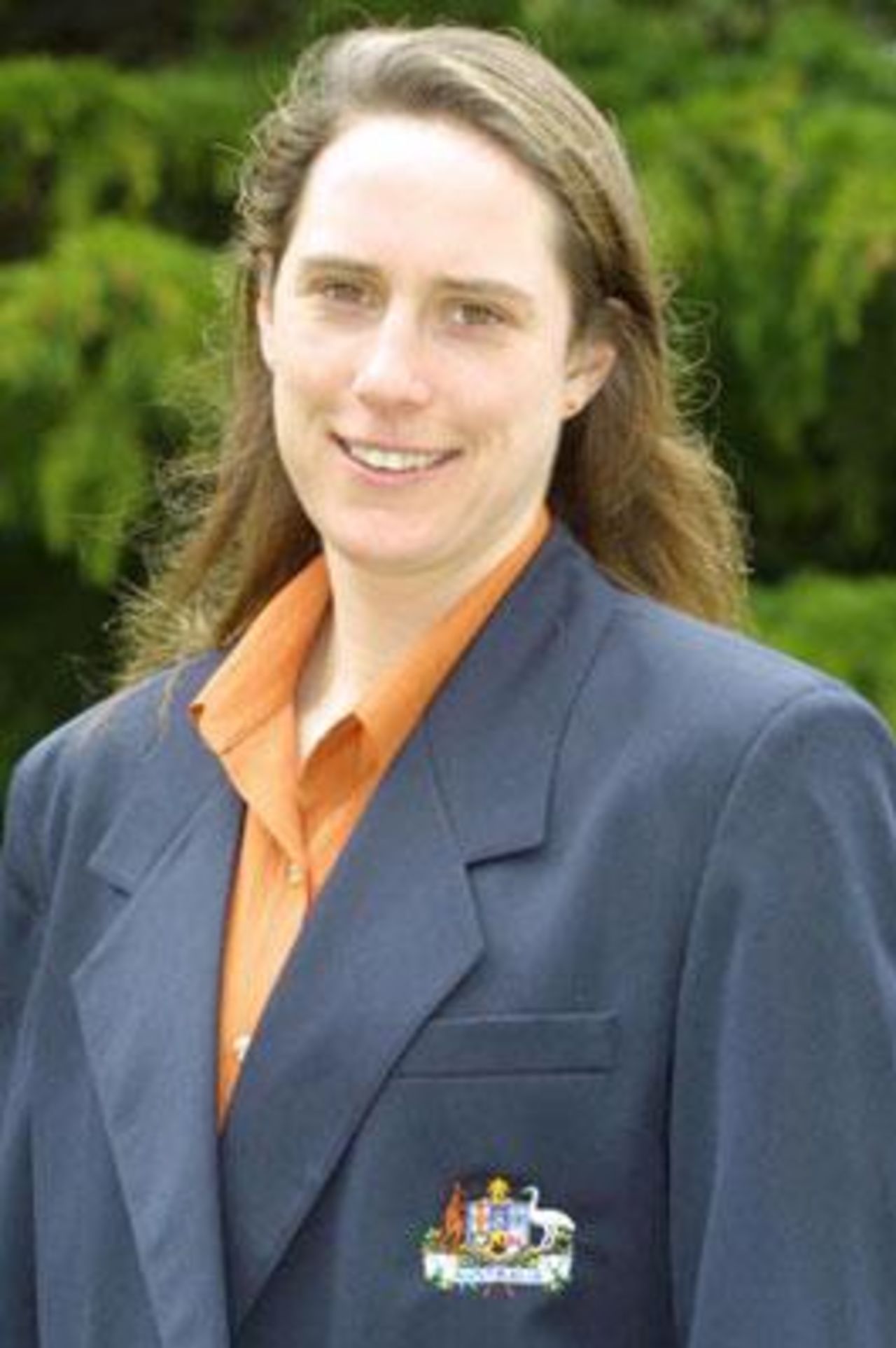 Portrait of Therese McGregor - Australia player in the CricInfo Women's World Cup 2000