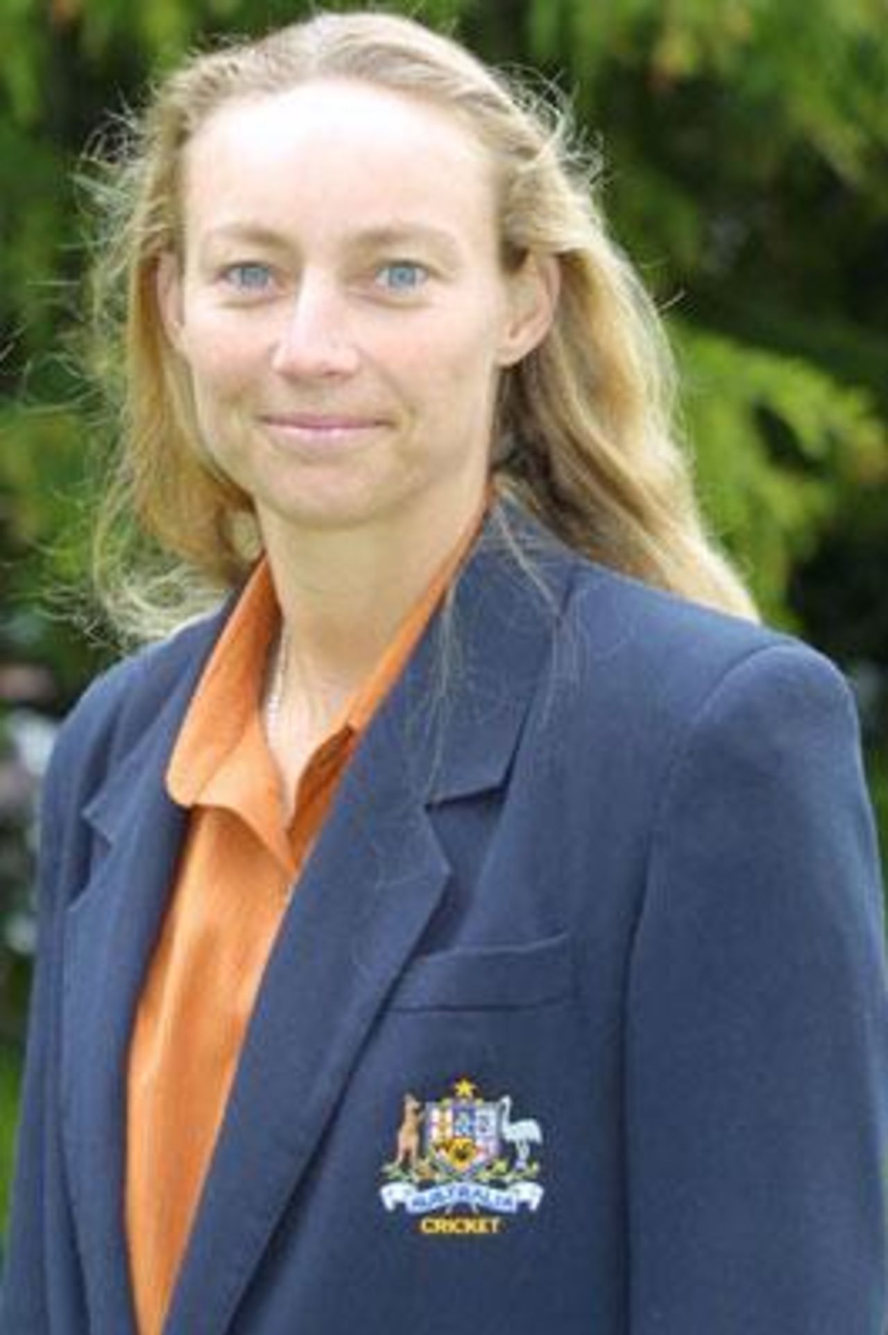 Portrait of Julia Price - Australia player in the CricInfo Women's World Cup 2000