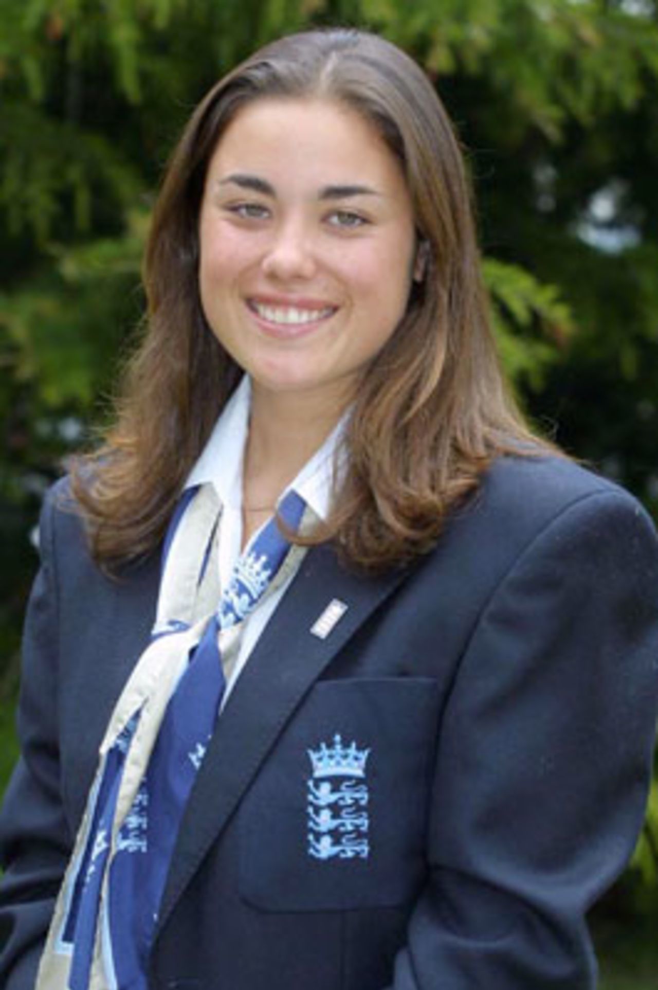 Portrait of Sarah Collyer - England player in the CricInfo Women's World Cup 2000