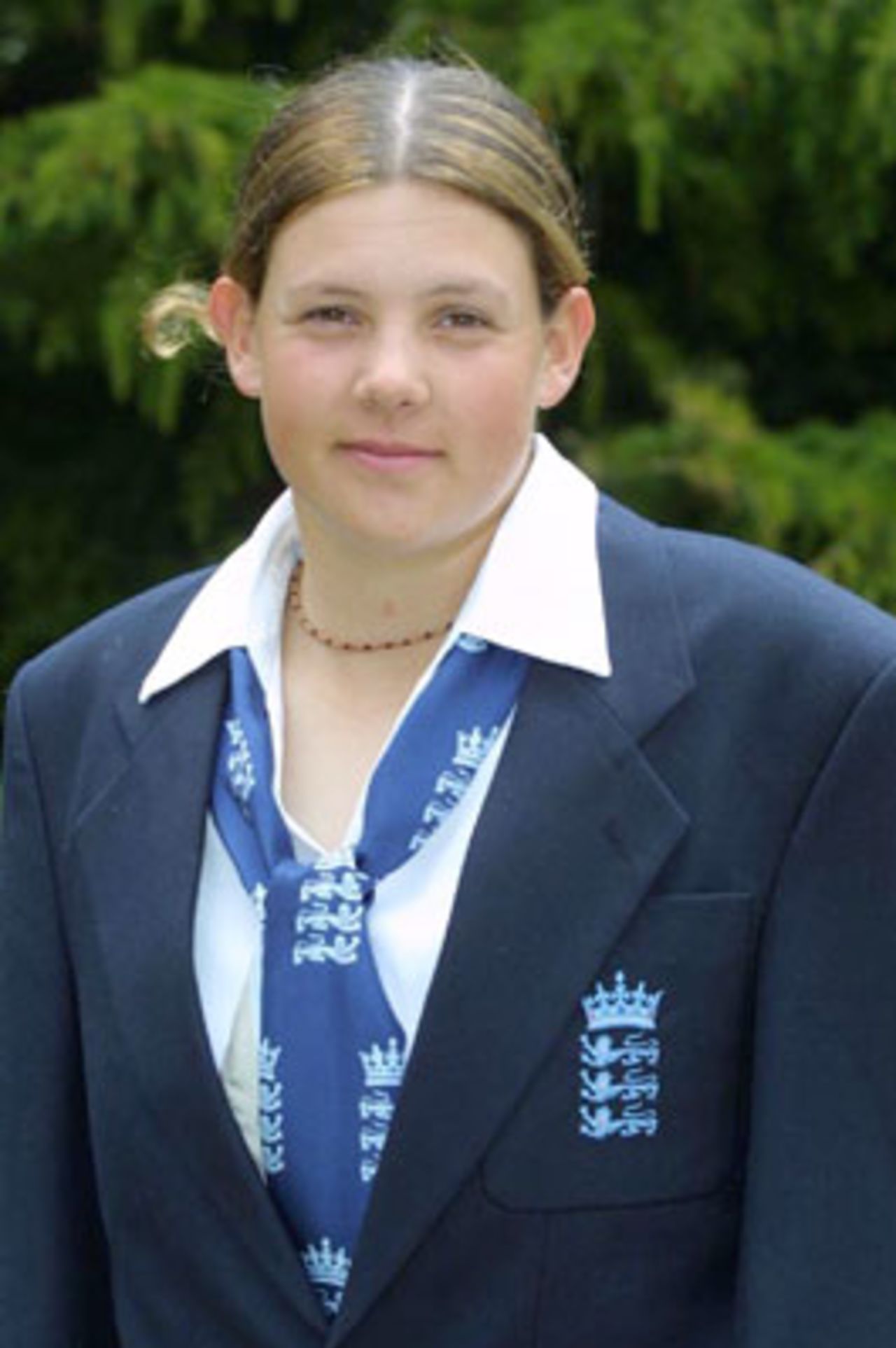 Portrait of Nicki Shaw - England player in the CricInfo Women's World Cup 2000