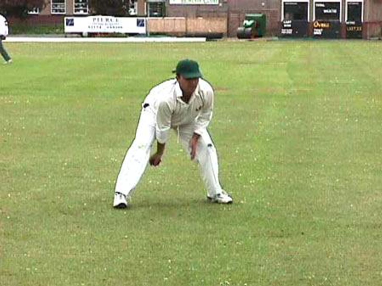 Run machine Shahid Nawaz gets some catching practice