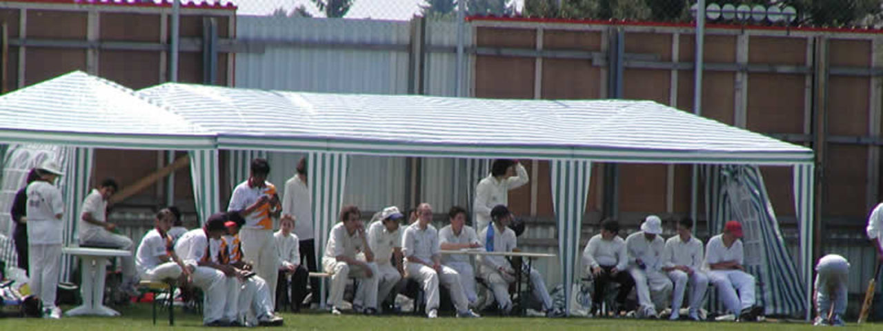 The inaugural match at Concordia CC's Markomannenstrasse ground