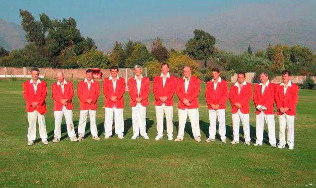 The Galah CC visit Chile on the first stop of their 2003 tour