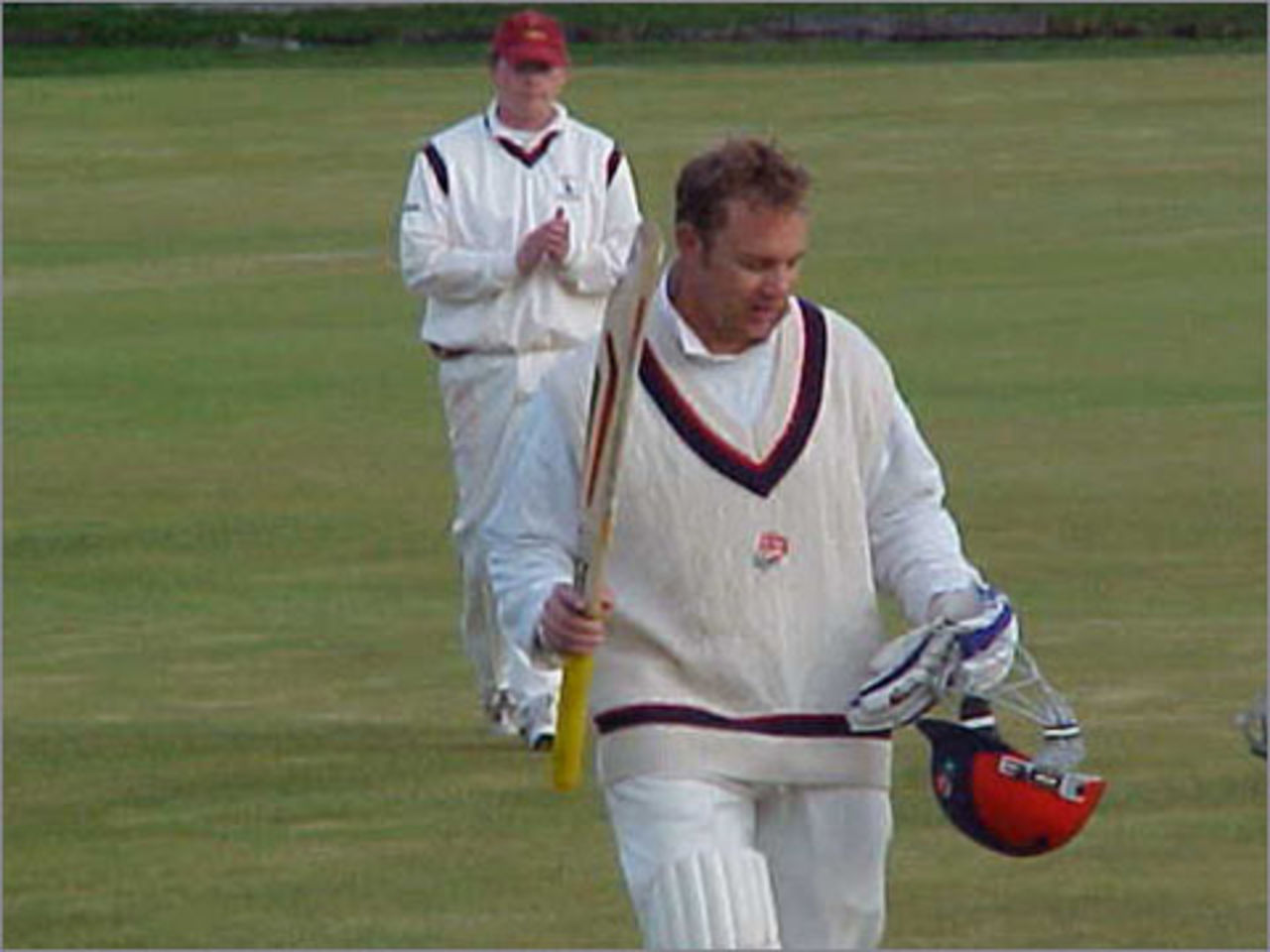 Accrington pro' Andre Seymore hit a superb unbeaten 121 in his sides 6 wicket win against Burnley on April 27th