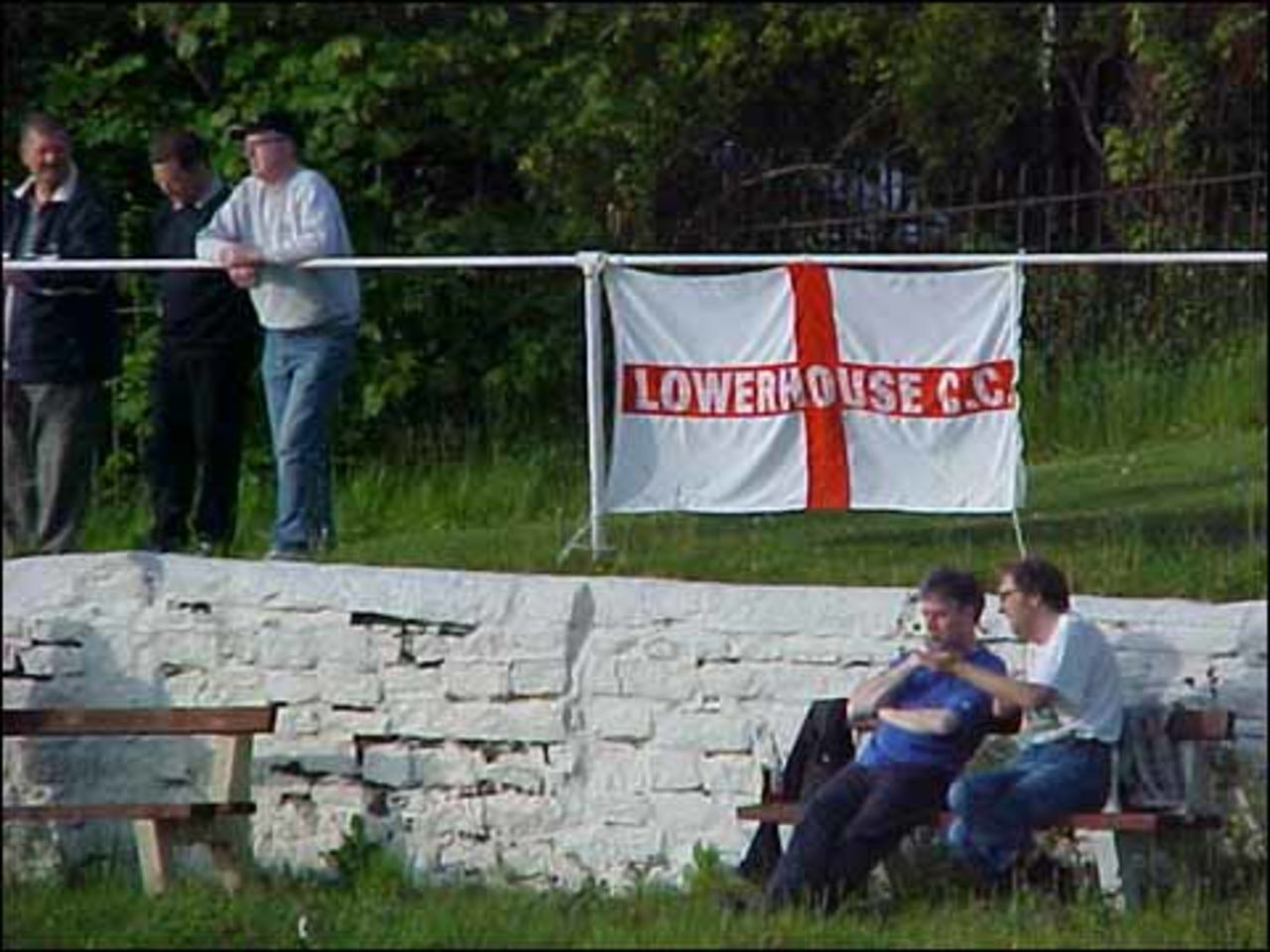 The Tuesday evening sunshine brought the flags out