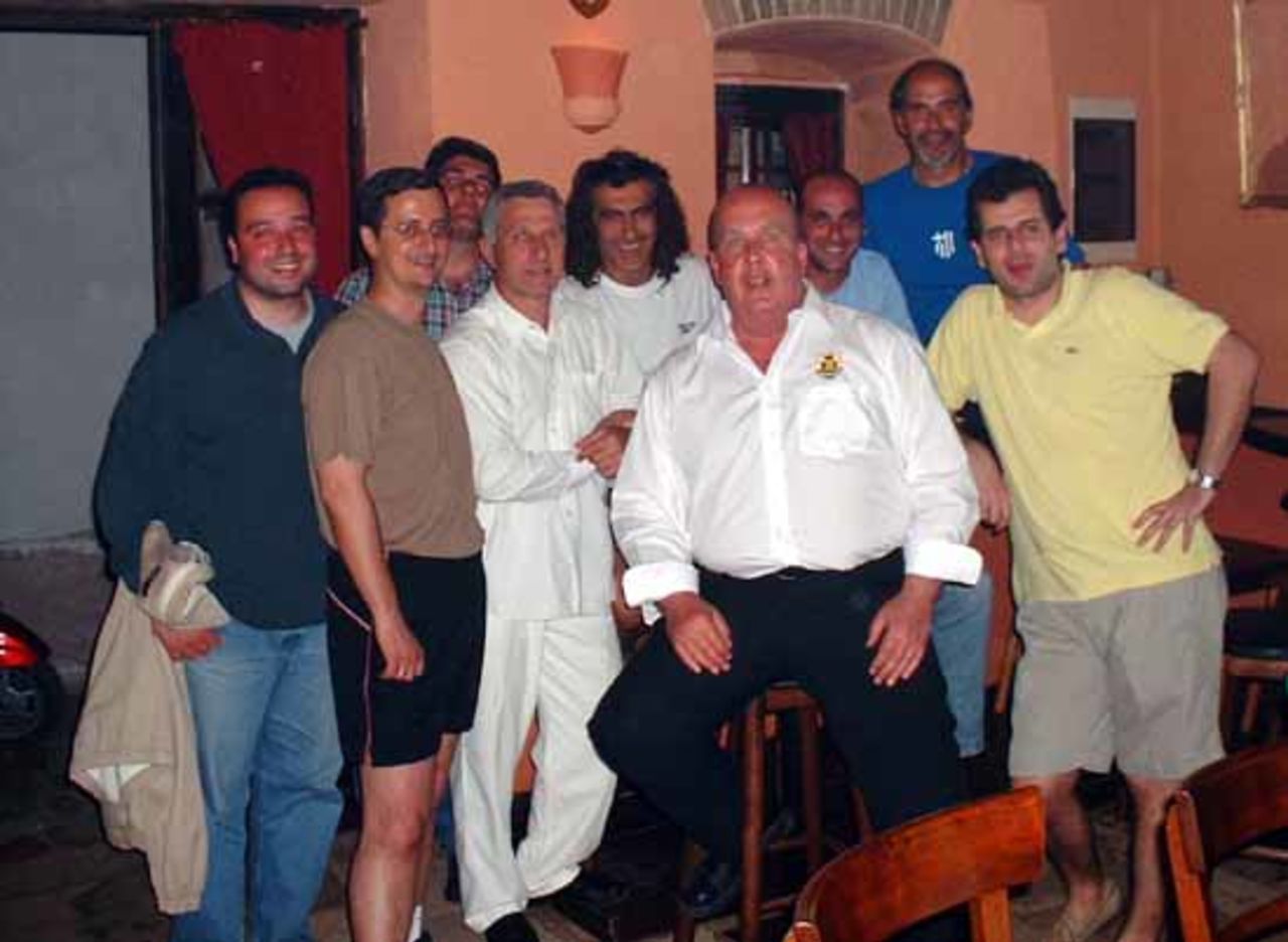 Course participants in Corfu